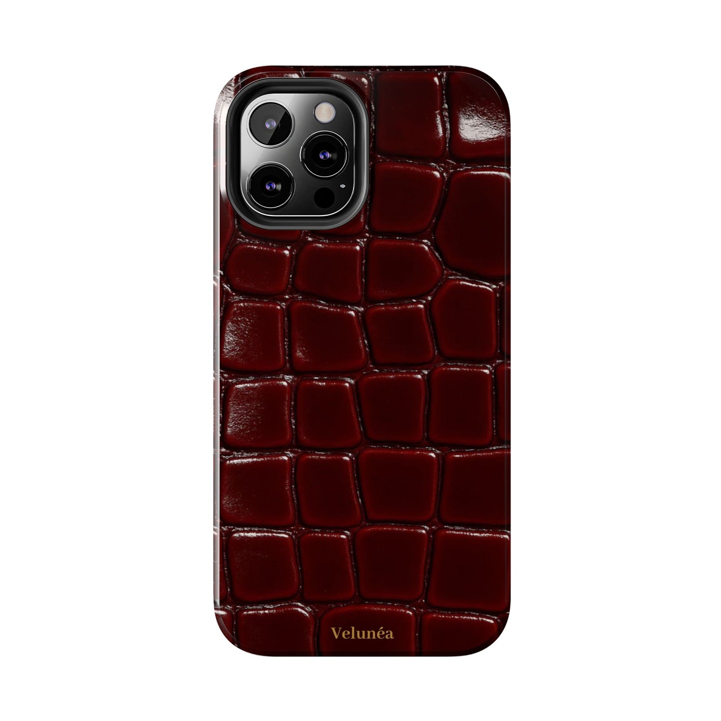 Velunéa Rouge Croc Phone Case