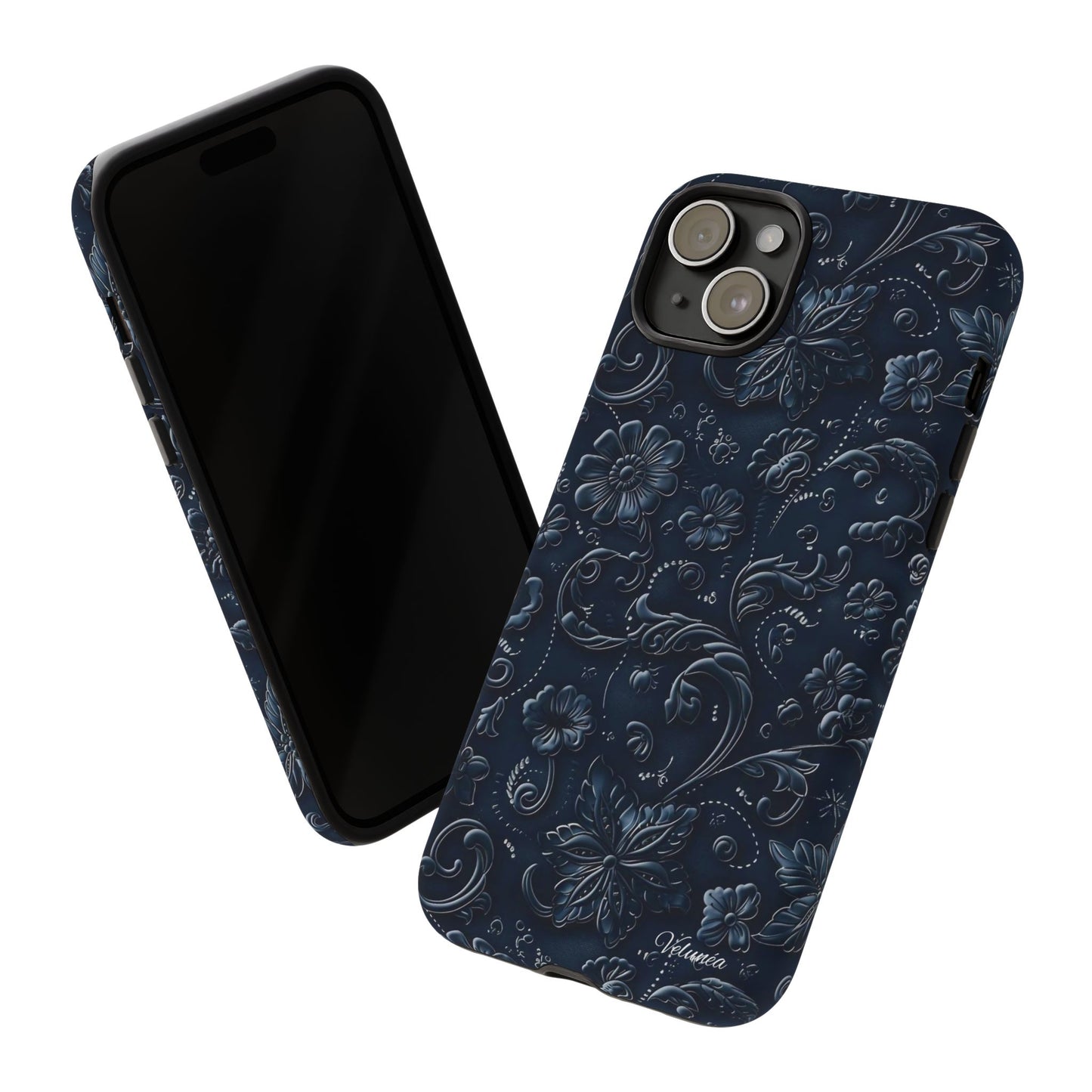 Velunéa Noir Floral Phone Case
