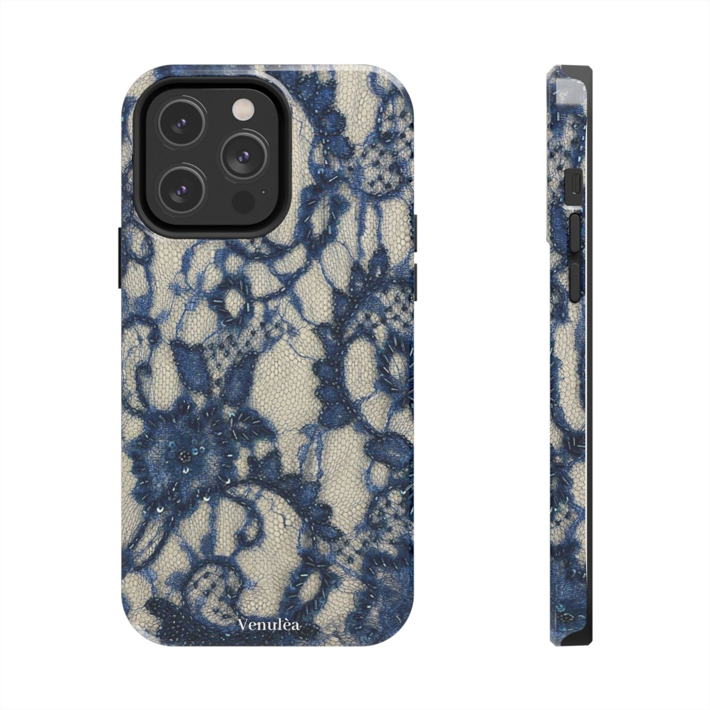 Velunéa Indigo Lace Phone Case