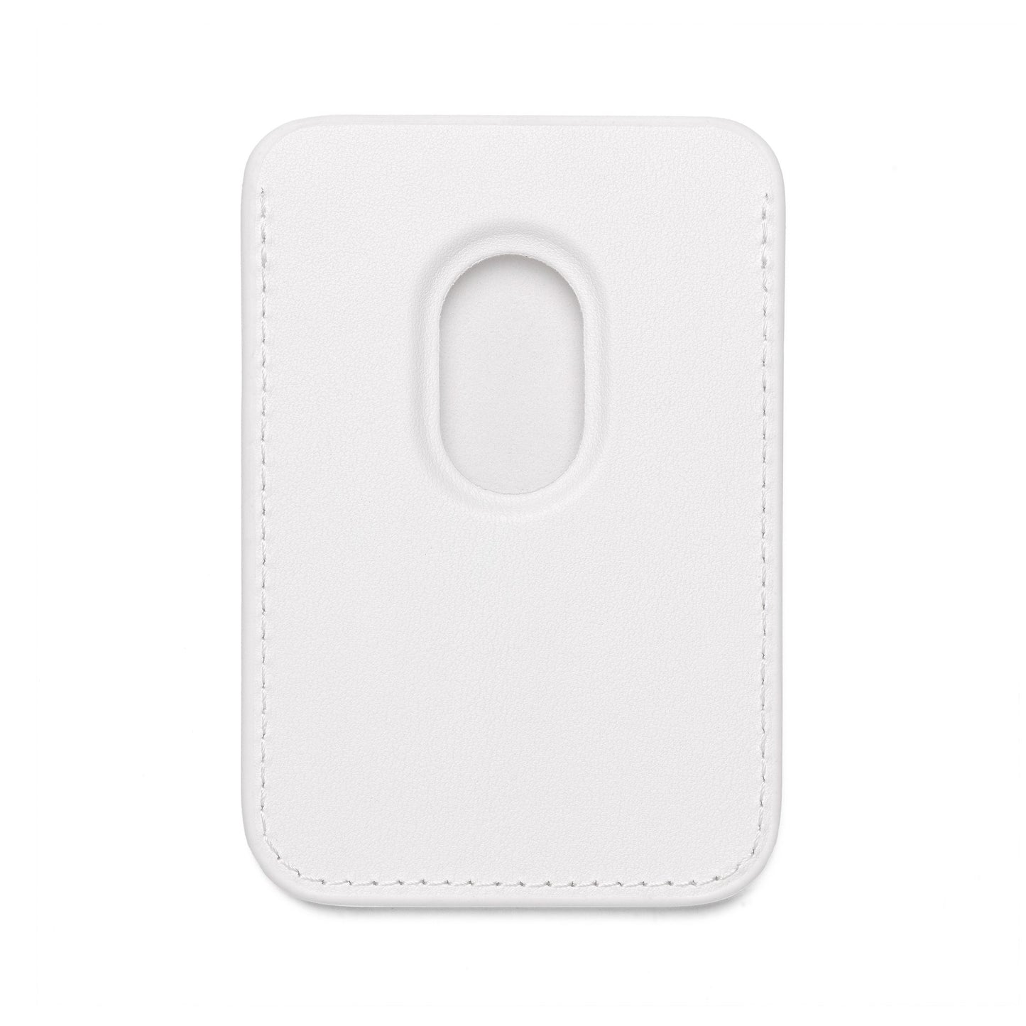 Vegan MagSafe Wallet — "However Far Away I Will Always Love You" Slim Phone Card Holder