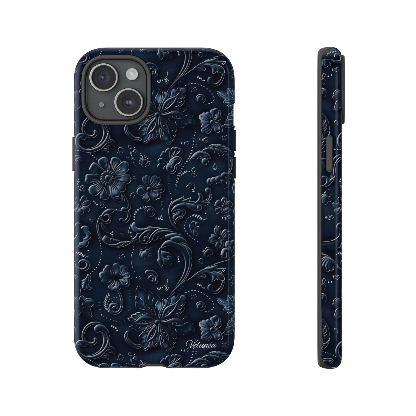 Velunéa Noir Floral Phone Case