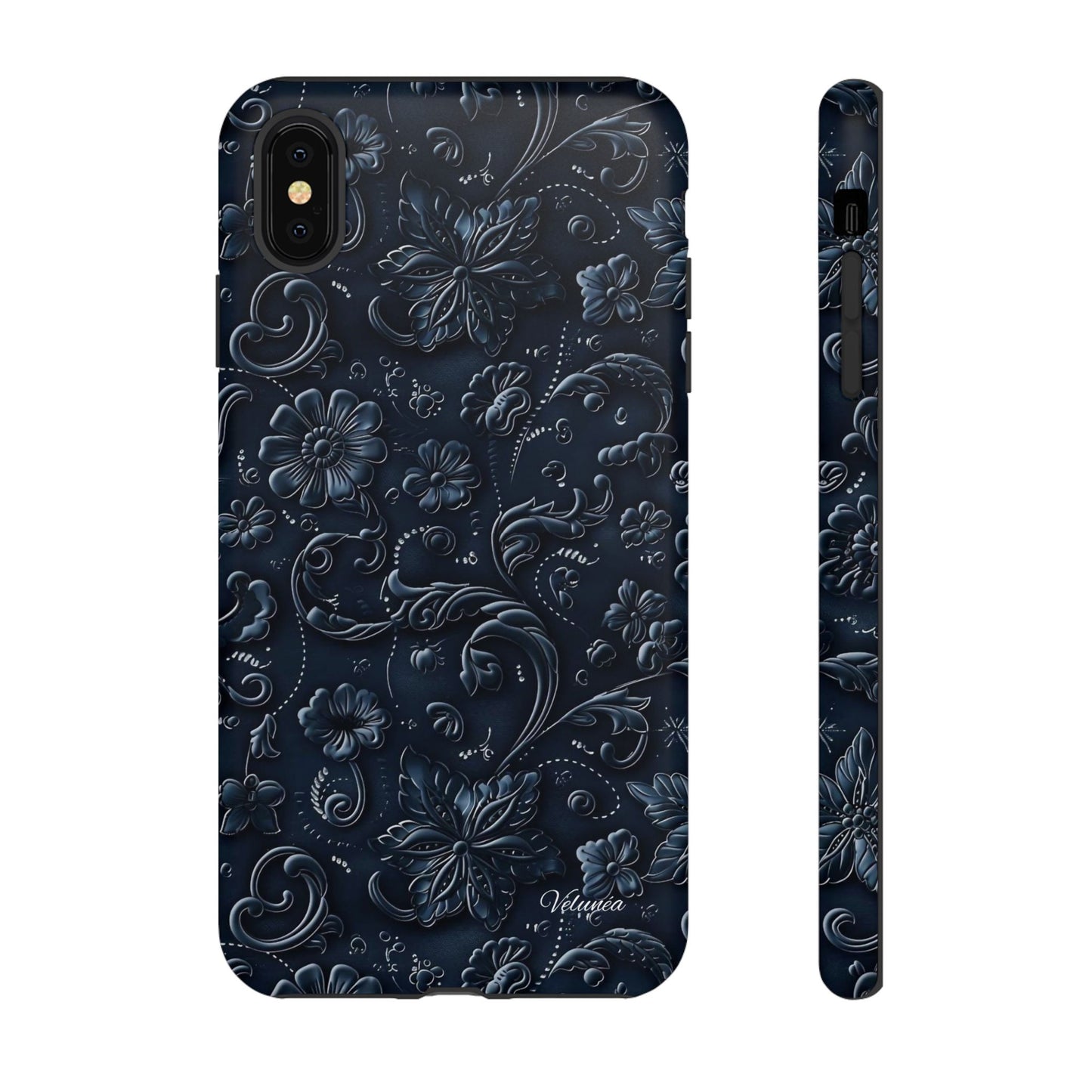 Velunéa Noir Floral Phone Case