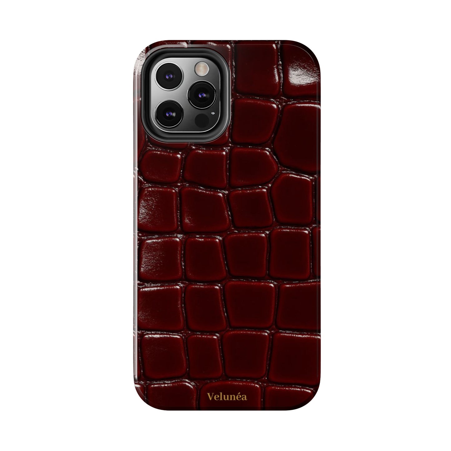 Velunéa Rouge Croc Phone Case