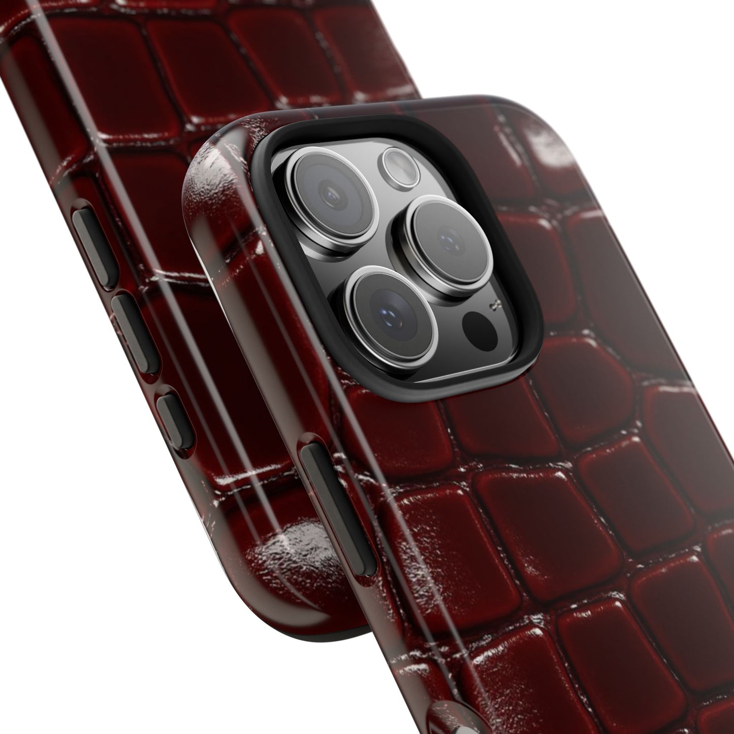 Velunéa Rouge Croc Phone Case