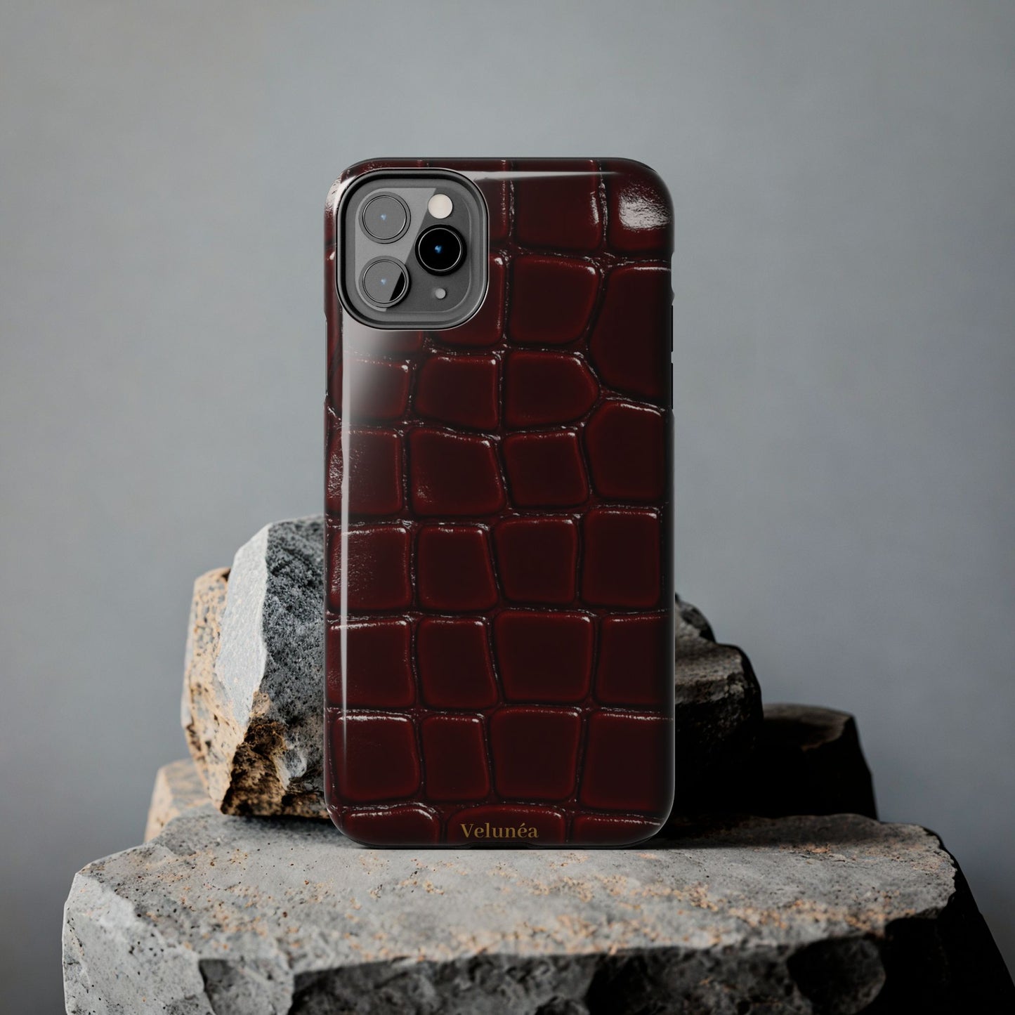 Velunéa Rouge Croc Phone Case
