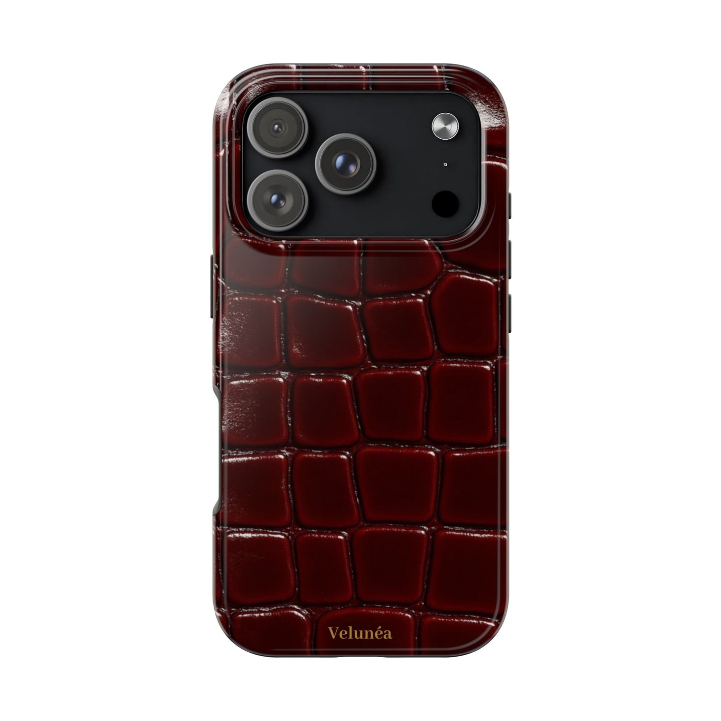 Velunéa Rouge Croc Phone Case