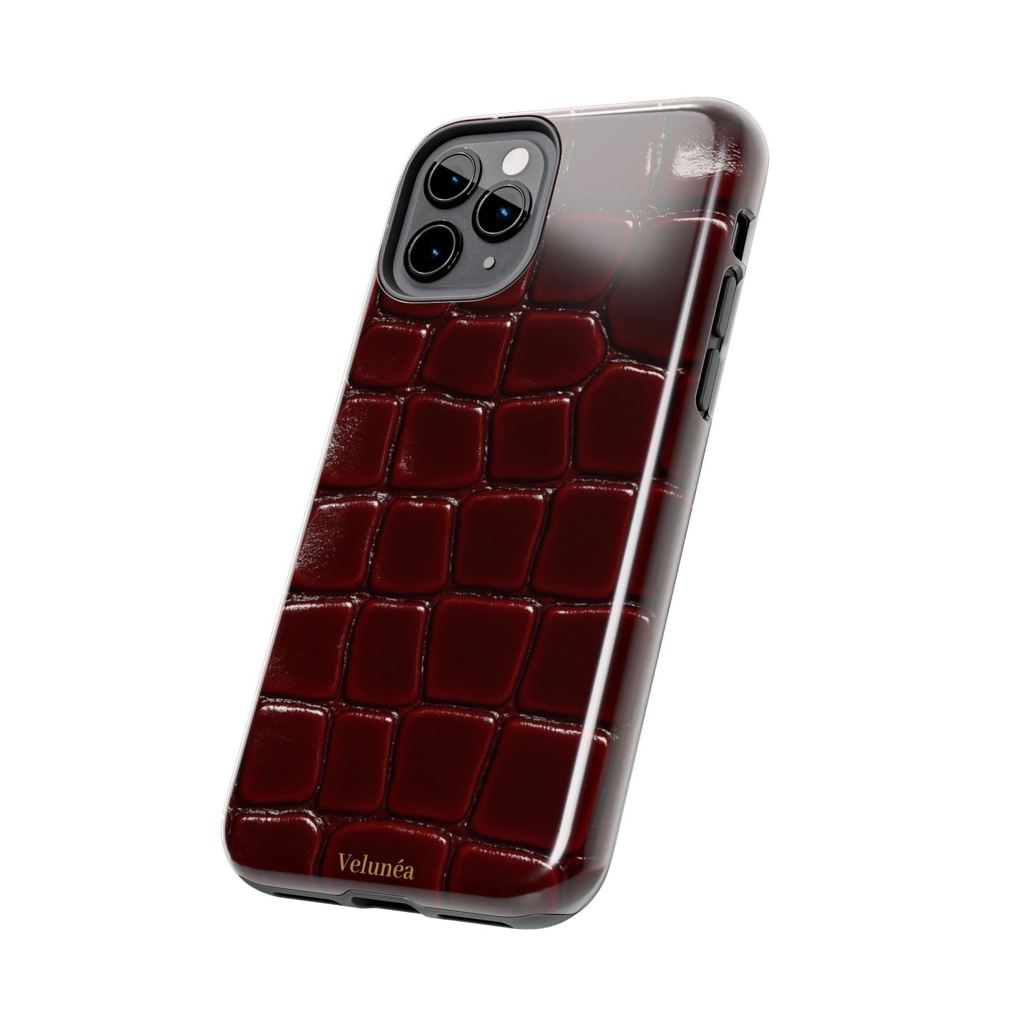 Velunéa Rouge Croc Phone Case