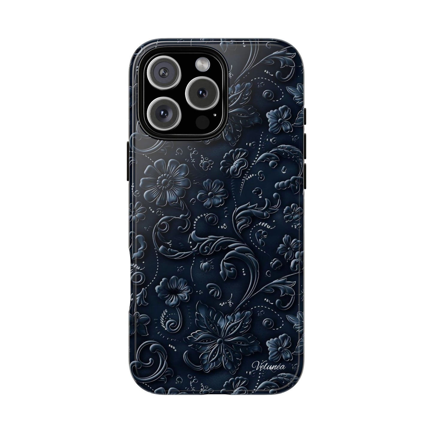 Velunéa Noir Floral Phone Case