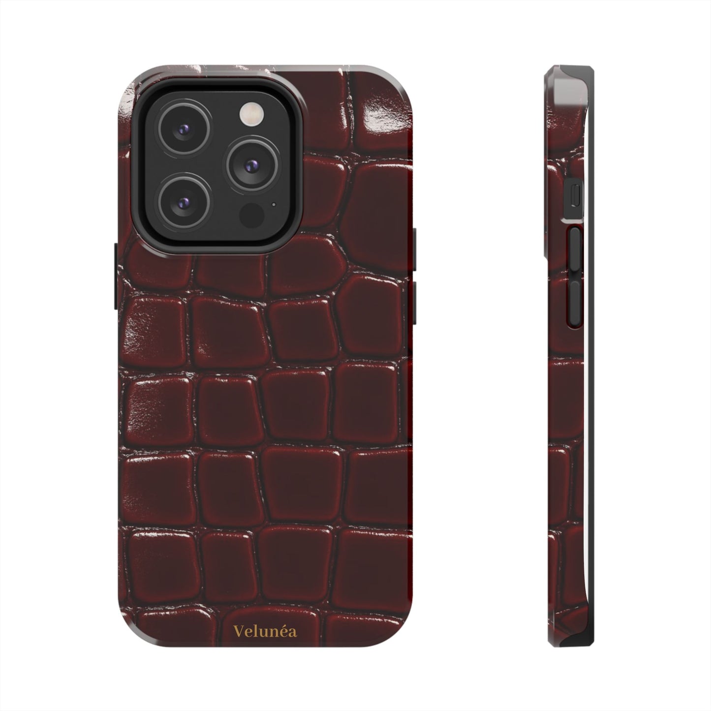 Velunéa Rouge Croc Phone Case