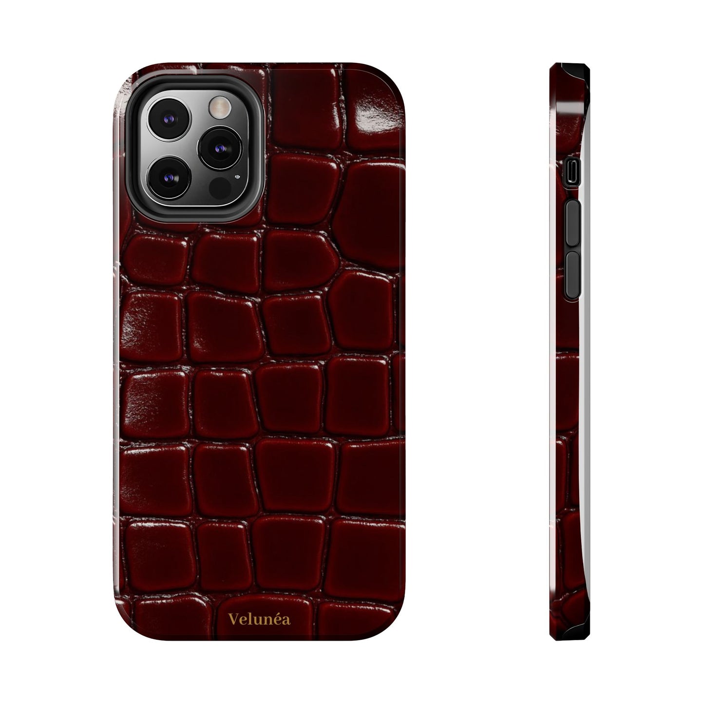 Velunéa Rouge Croc Phone Case