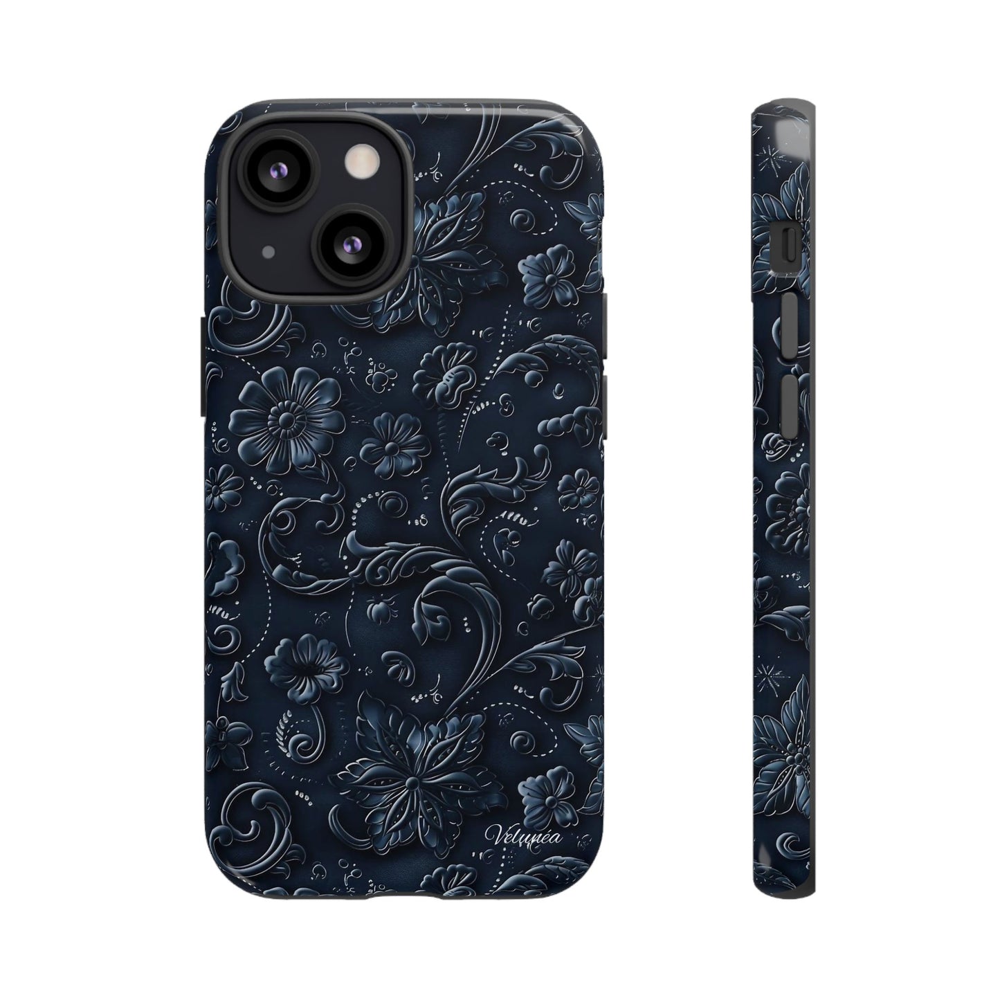 Velunéa Noir Floral Phone Case
