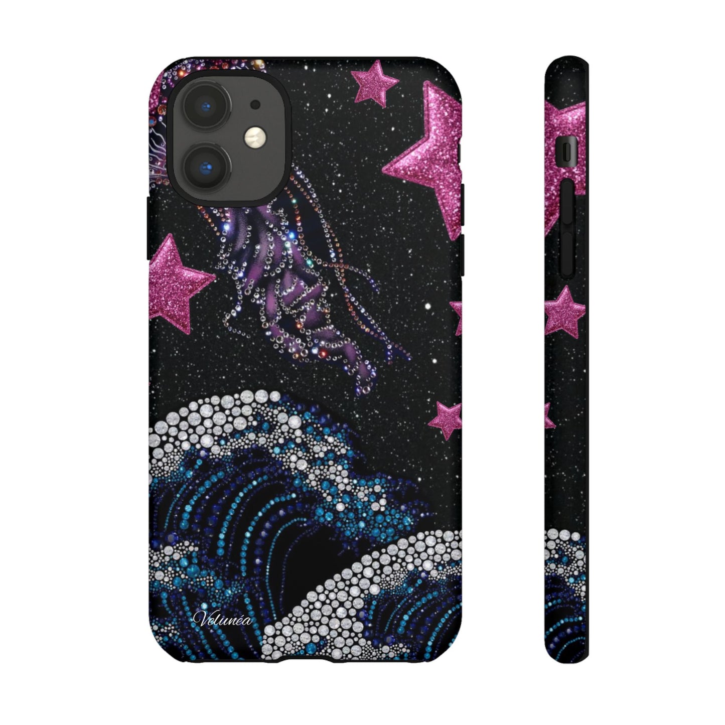 Velunéa Cosmic Waves Phone Case