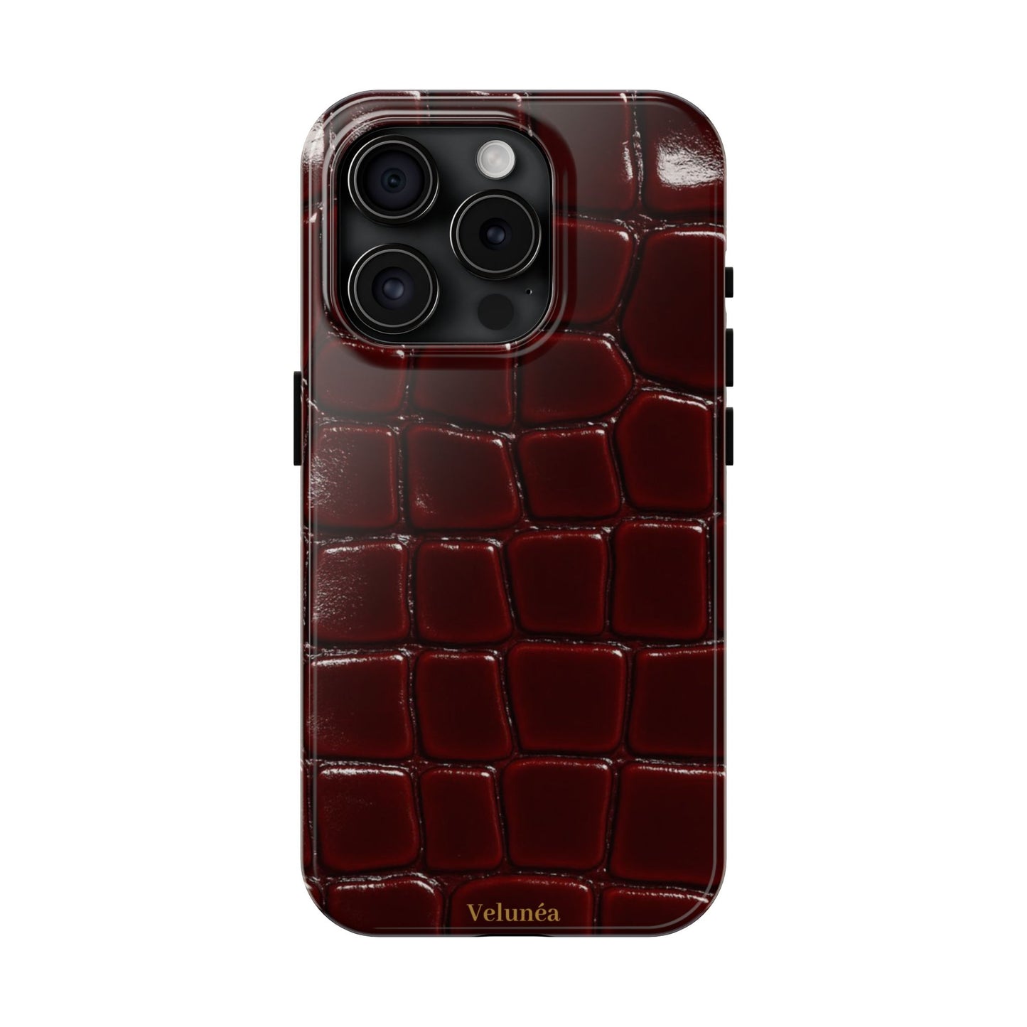 Velunéa Rouge Croc Phone Case