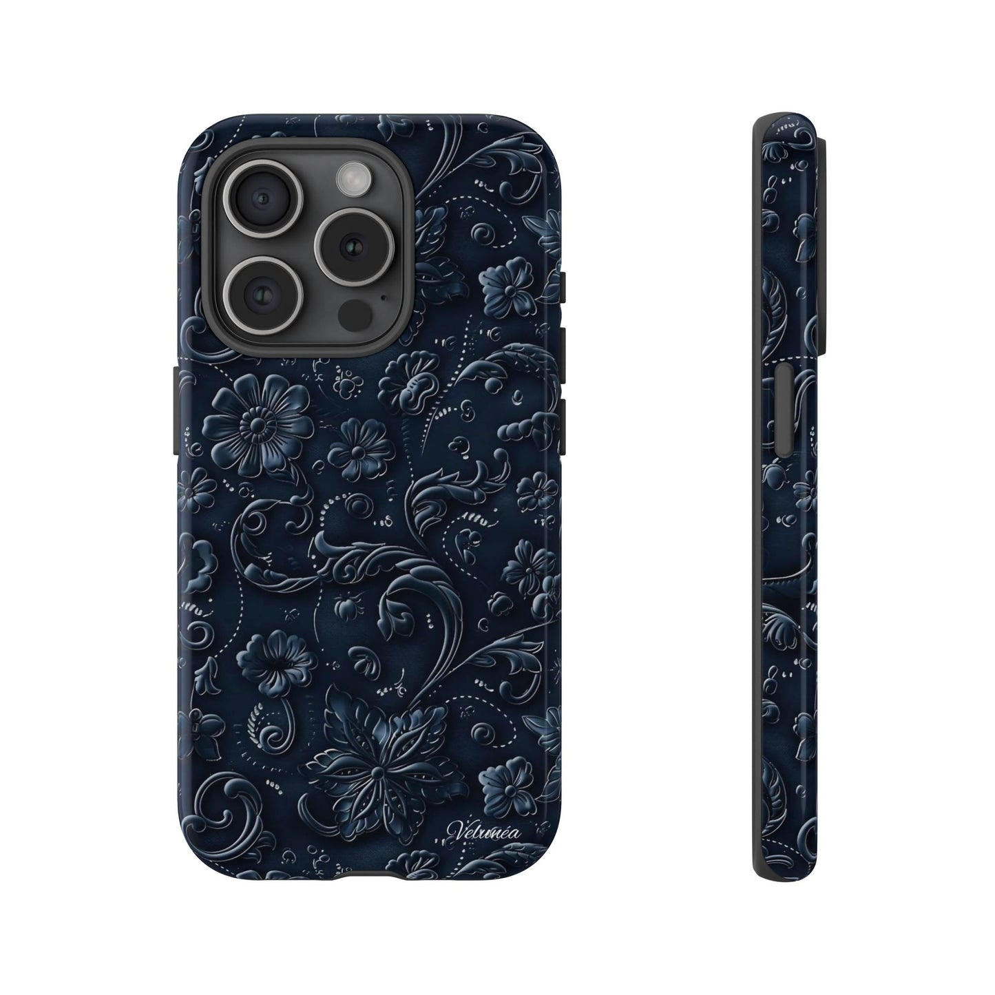 Velunéa Noir Floral Phone Case