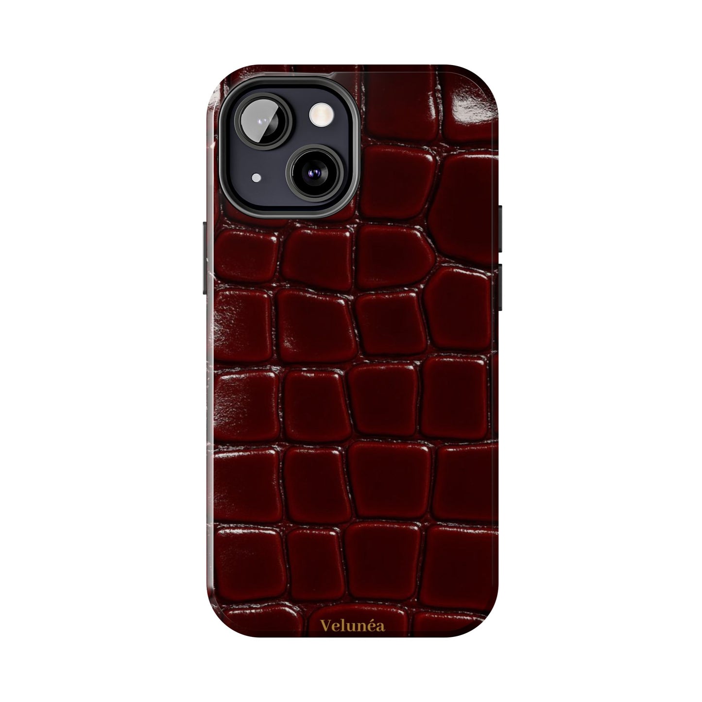 Velunéa Rouge Croc Phone Case