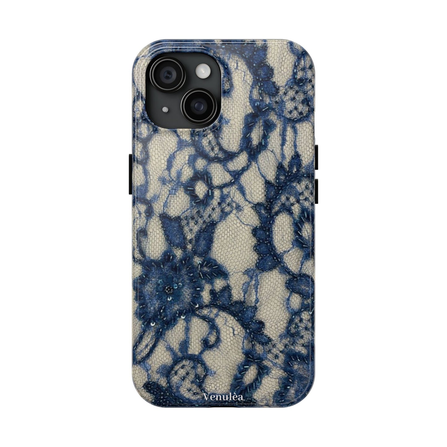 Velunéa Indigo Lace Phone Case