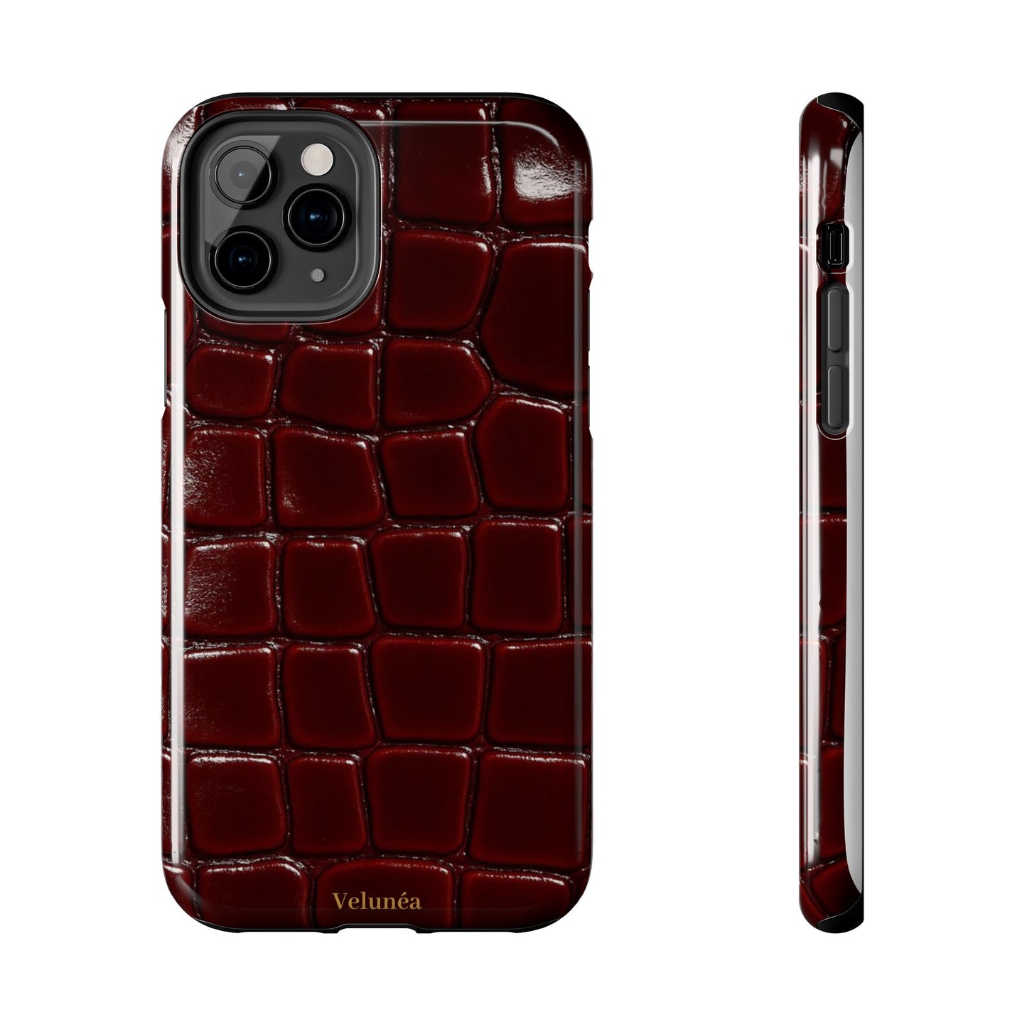 Velunéa Rouge Croc Phone Case
