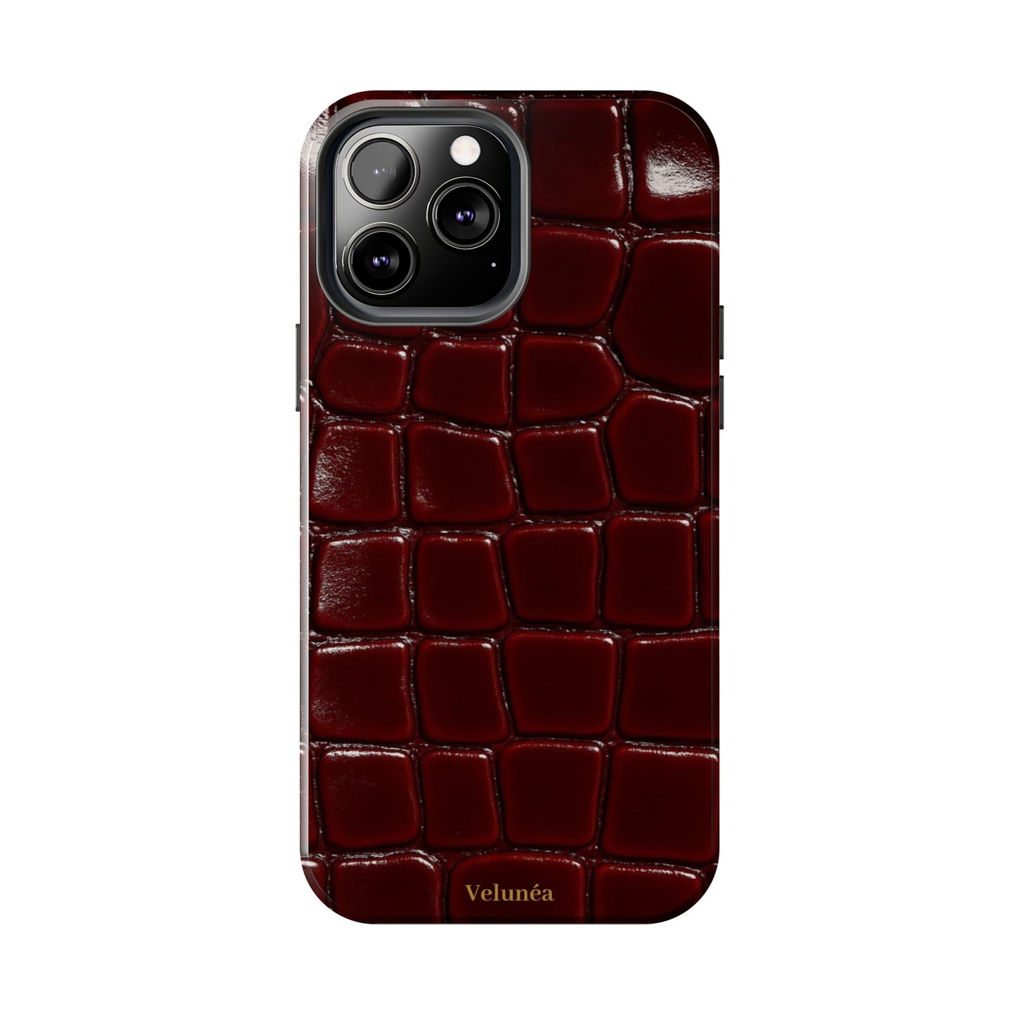 Velunéa Rouge Croc Phone Case