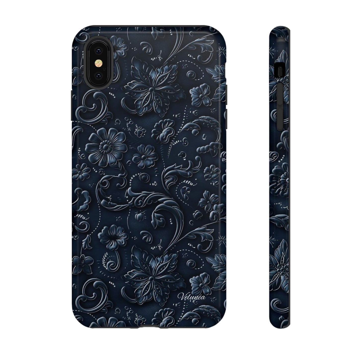 Velunéa Noir Floral Phone Case