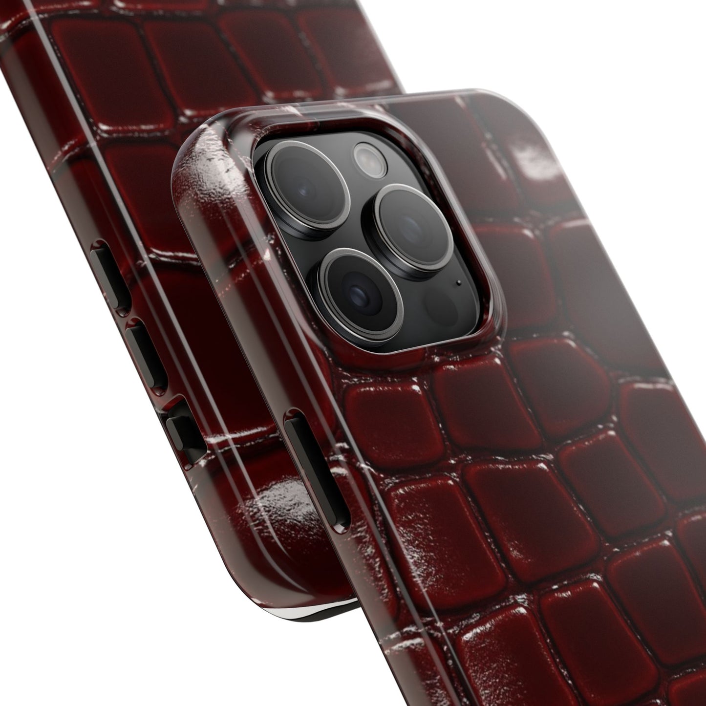 Velunéa Rouge Croc Phone Case