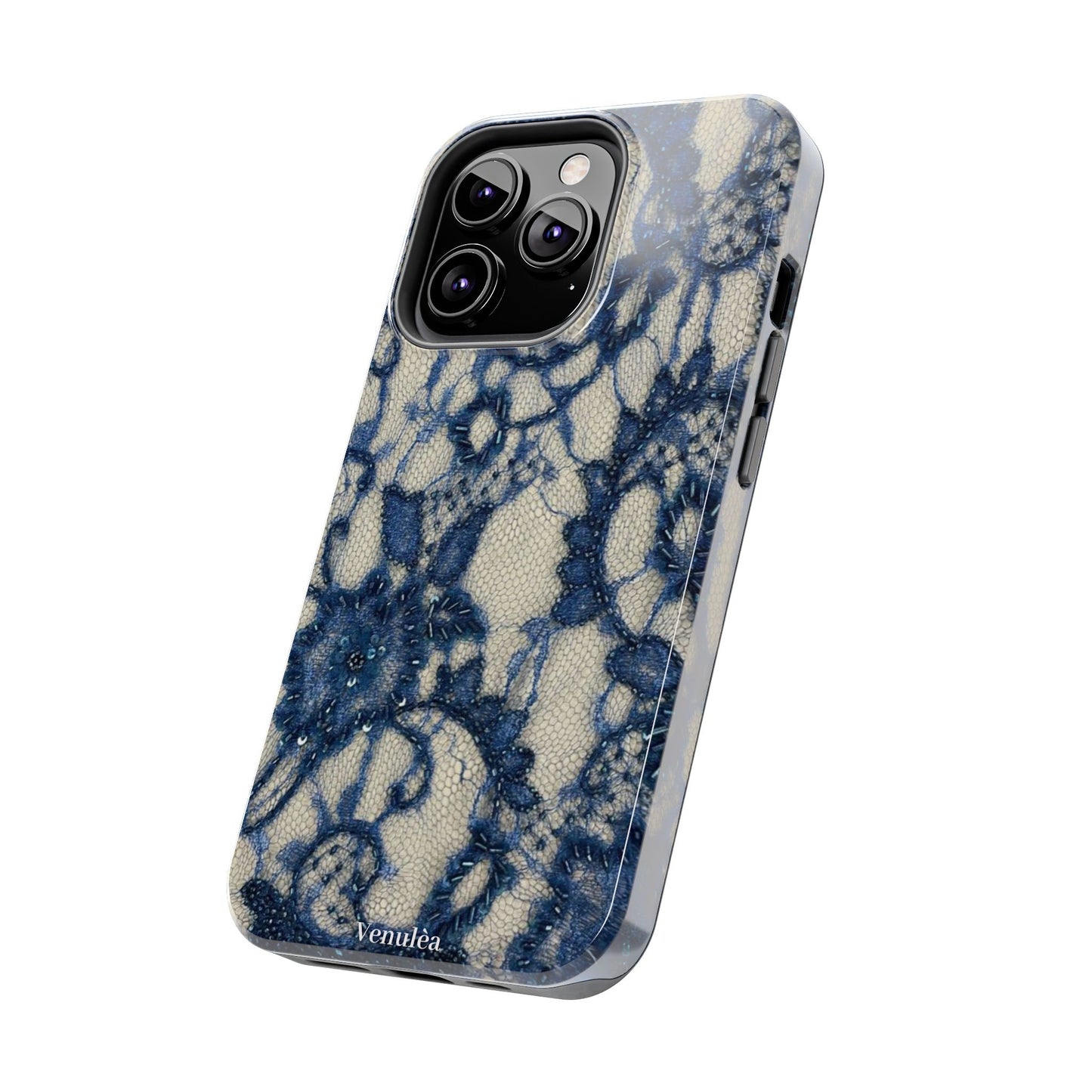Velunéa Indigo Lace Phone Case