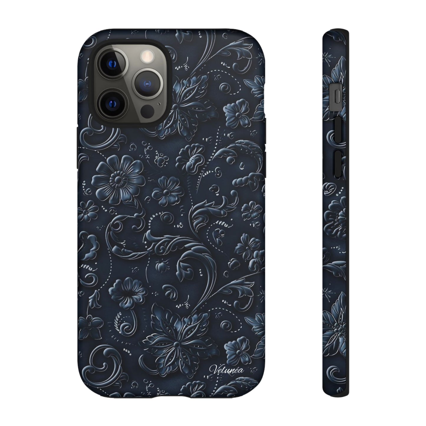 Velunéa Noir Floral Phone Case