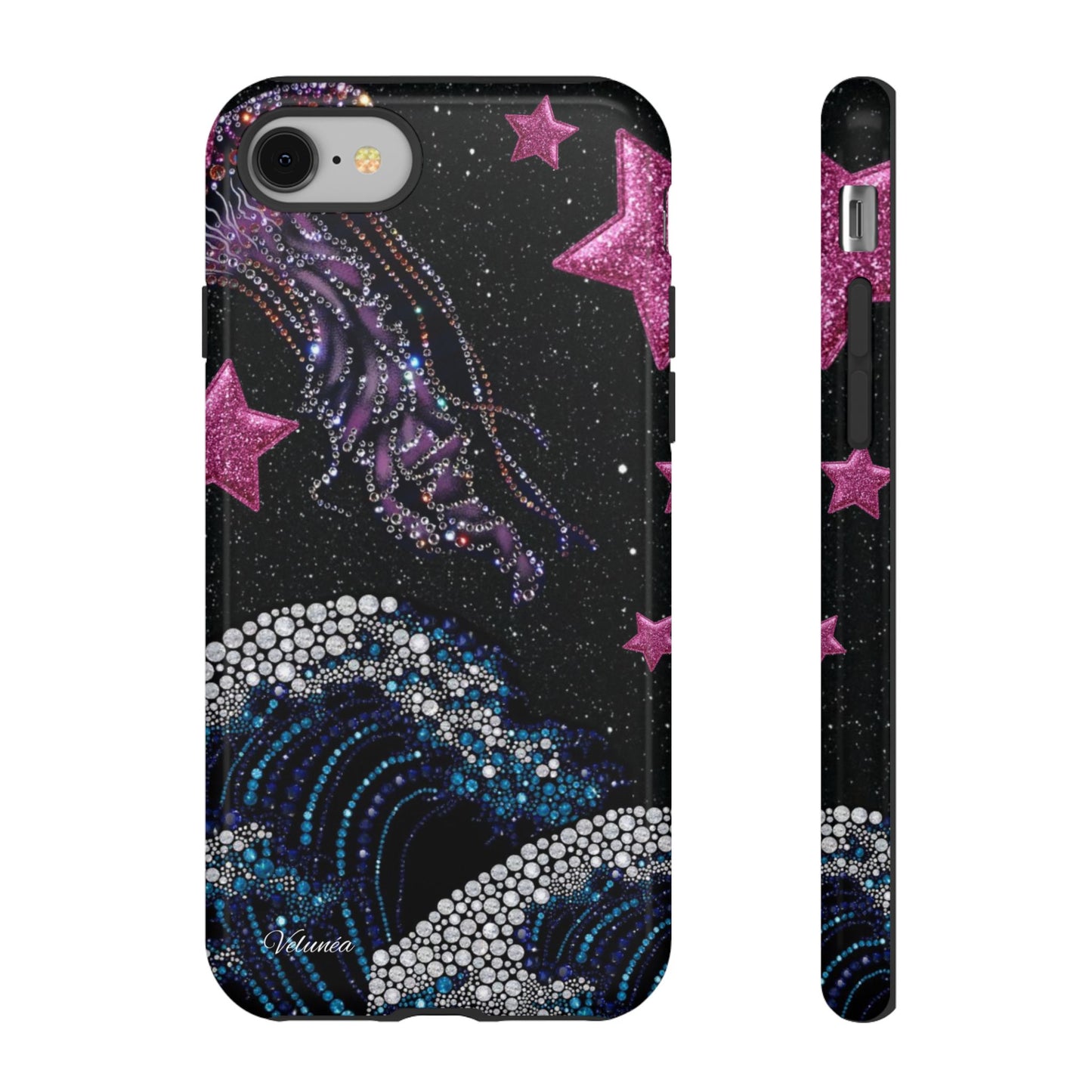 Velunéa Cosmic Waves Phone Case