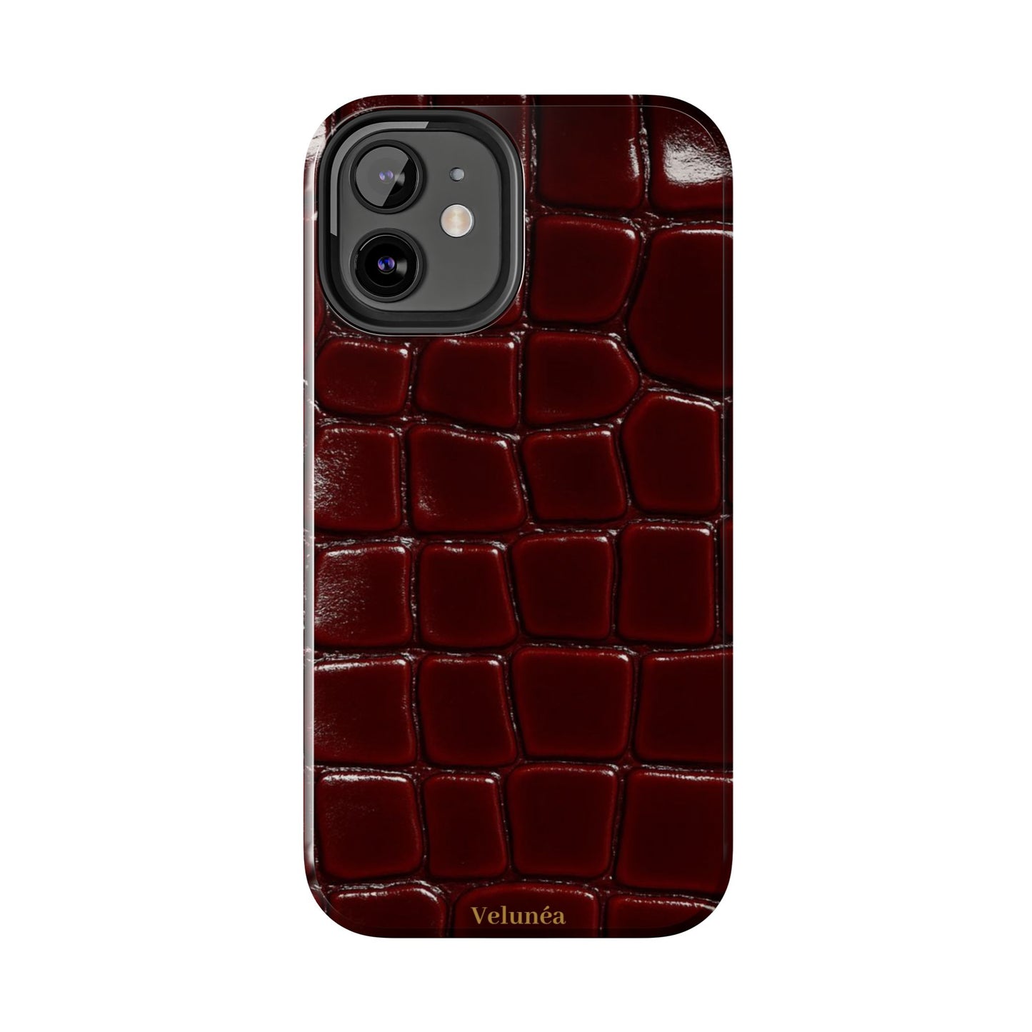 Velunéa Rouge Croc Phone Case