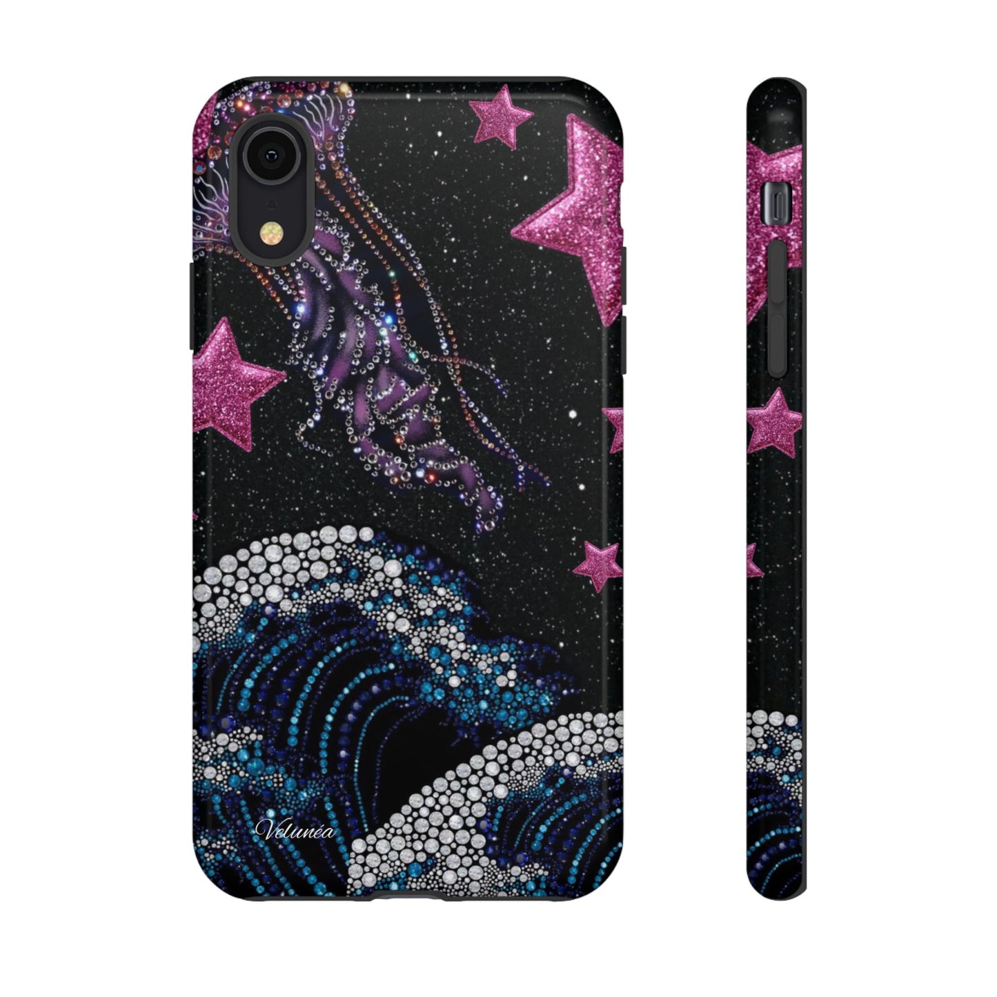 Velunéa Cosmic Waves Phone Case