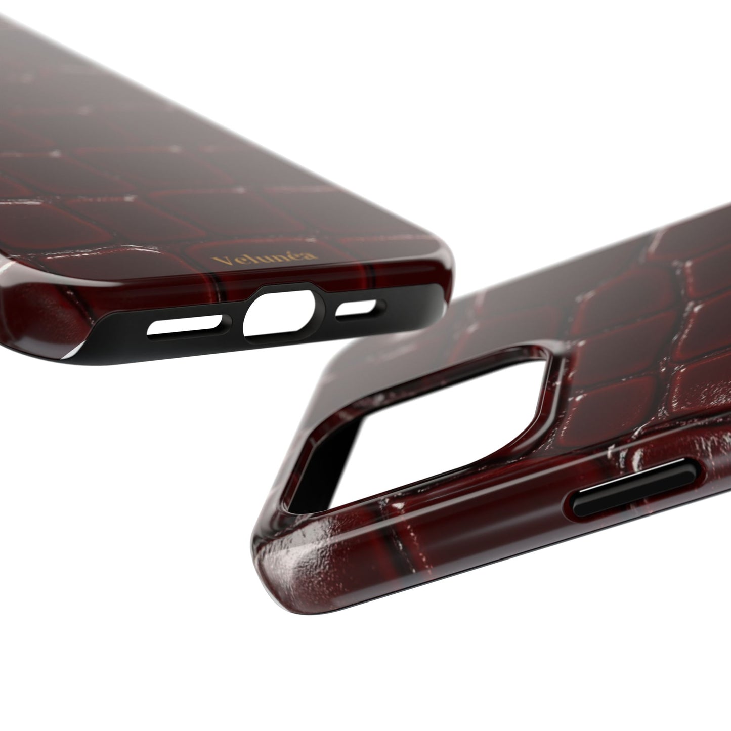 Velunéa Rouge Croc Phone Case