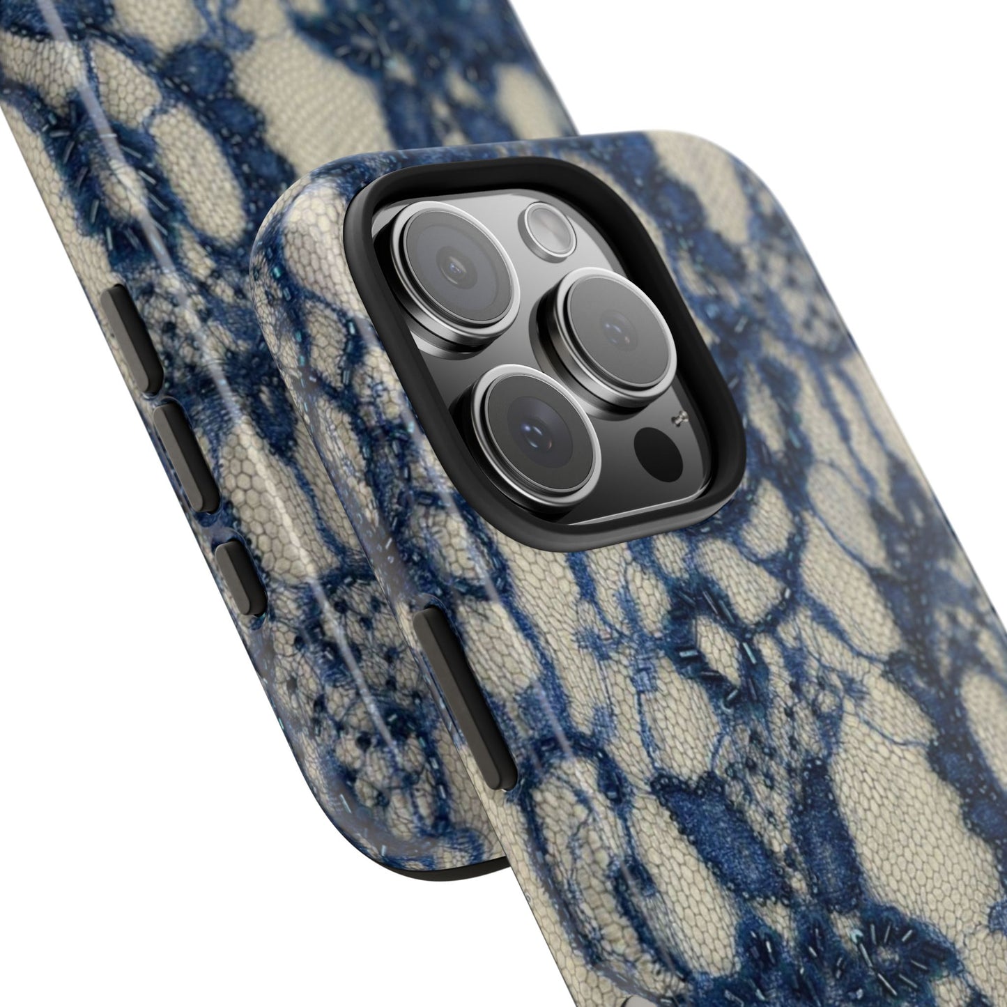 Velunéa Indigo Lace Phone Case