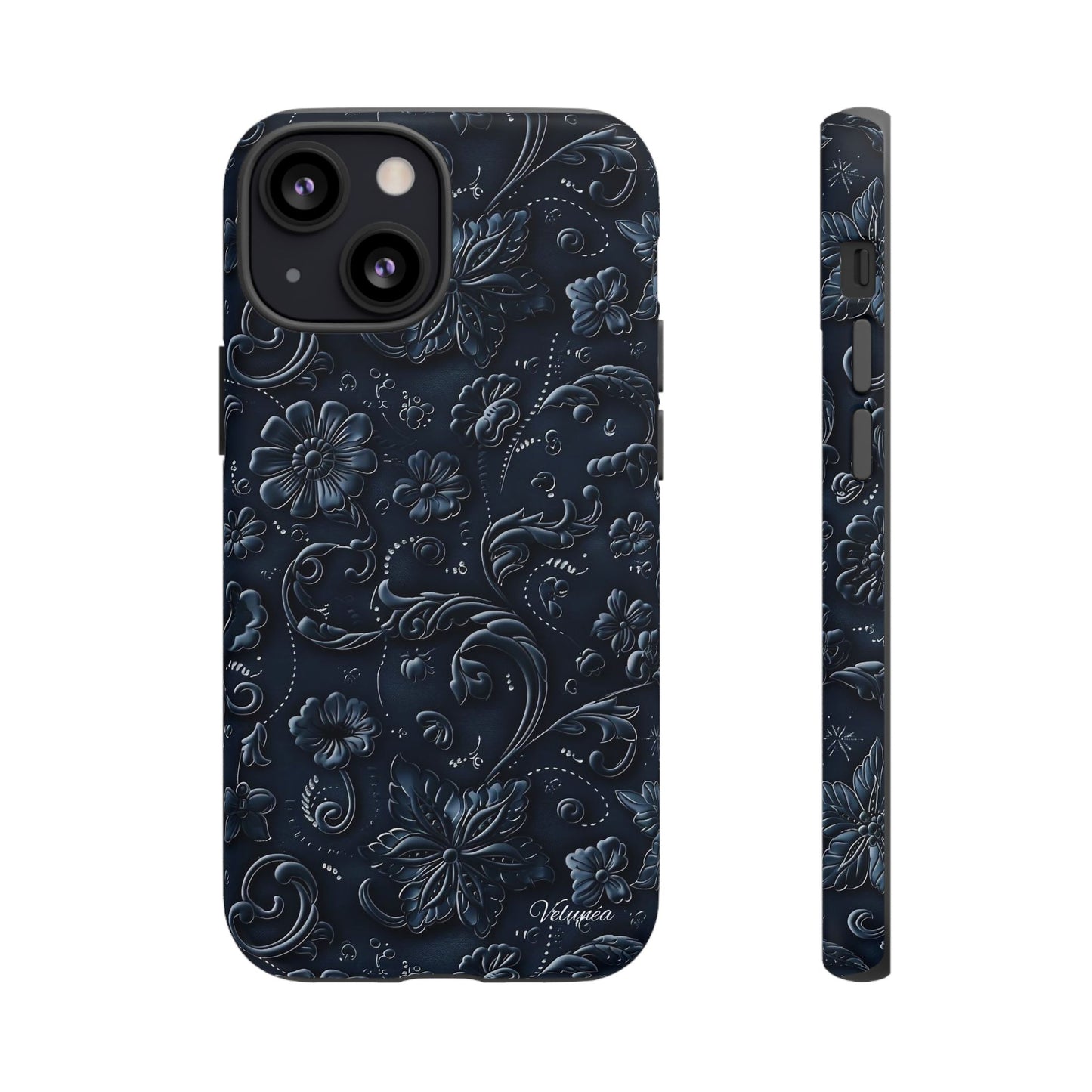 Velunéa Noir Floral Phone Case