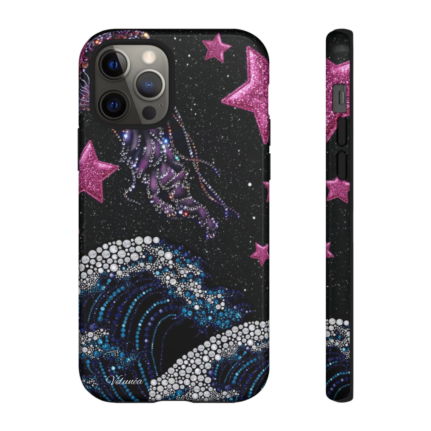 Velunéa Cosmic Waves Phone Case