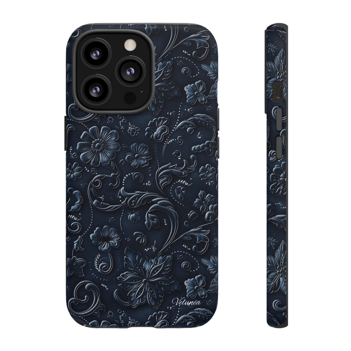 Velunéa Noir Floral Phone Case
