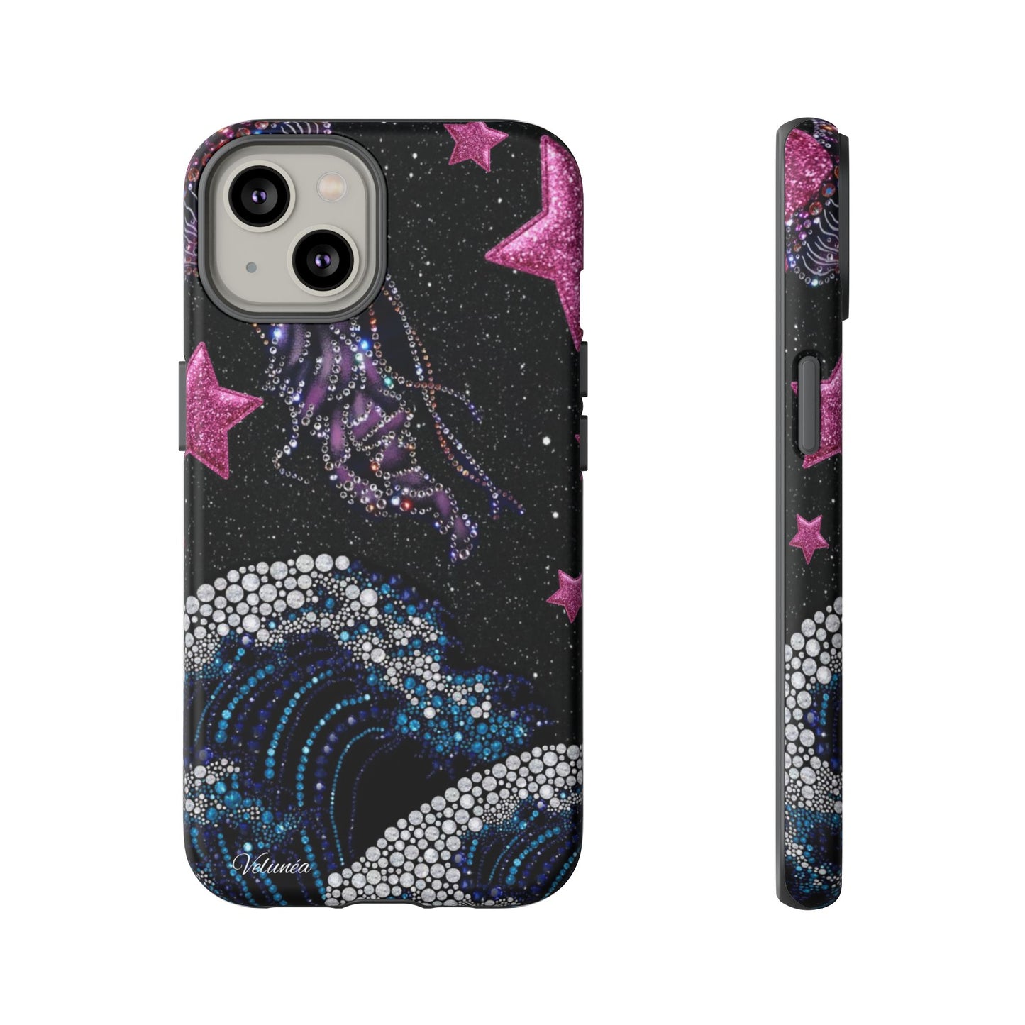 Velunéa Cosmic Waves Phone Case