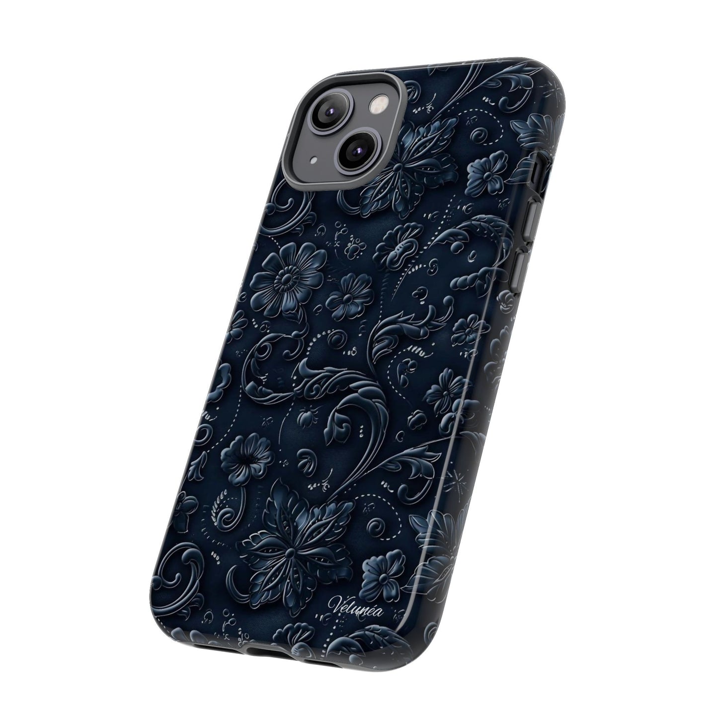 Velunéa Noir Floral Phone Case