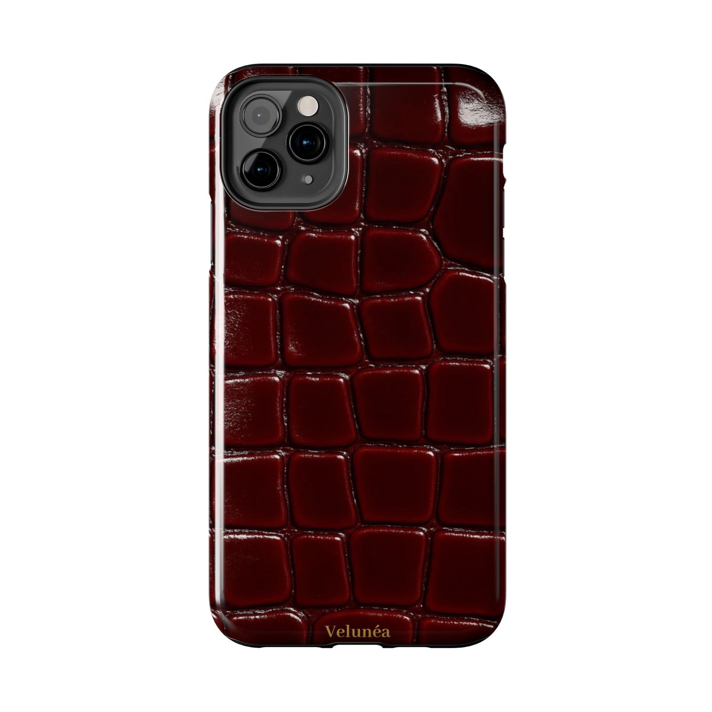 Velunéa Rouge Croc Phone Case