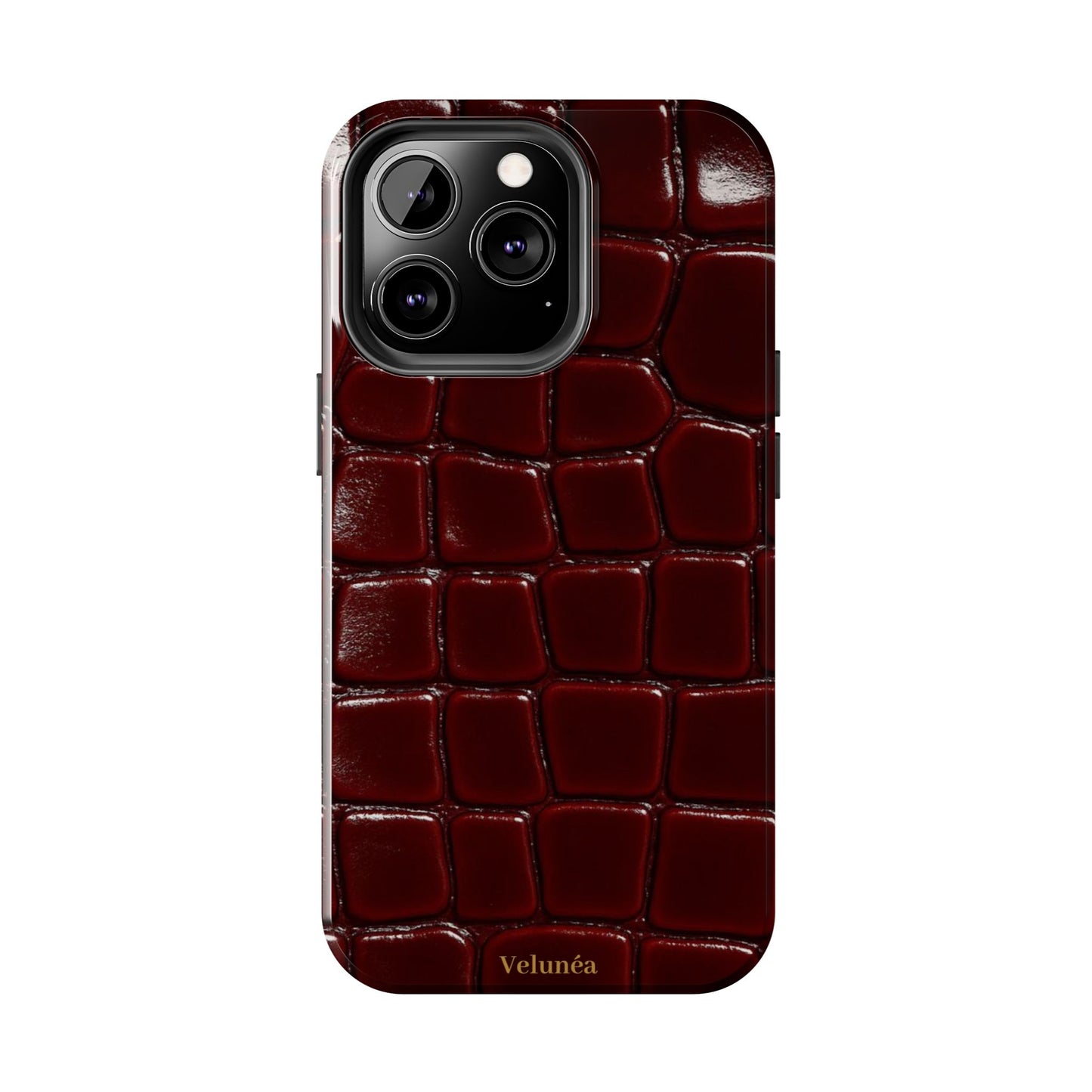 Velunéa Rouge Croc Phone Case