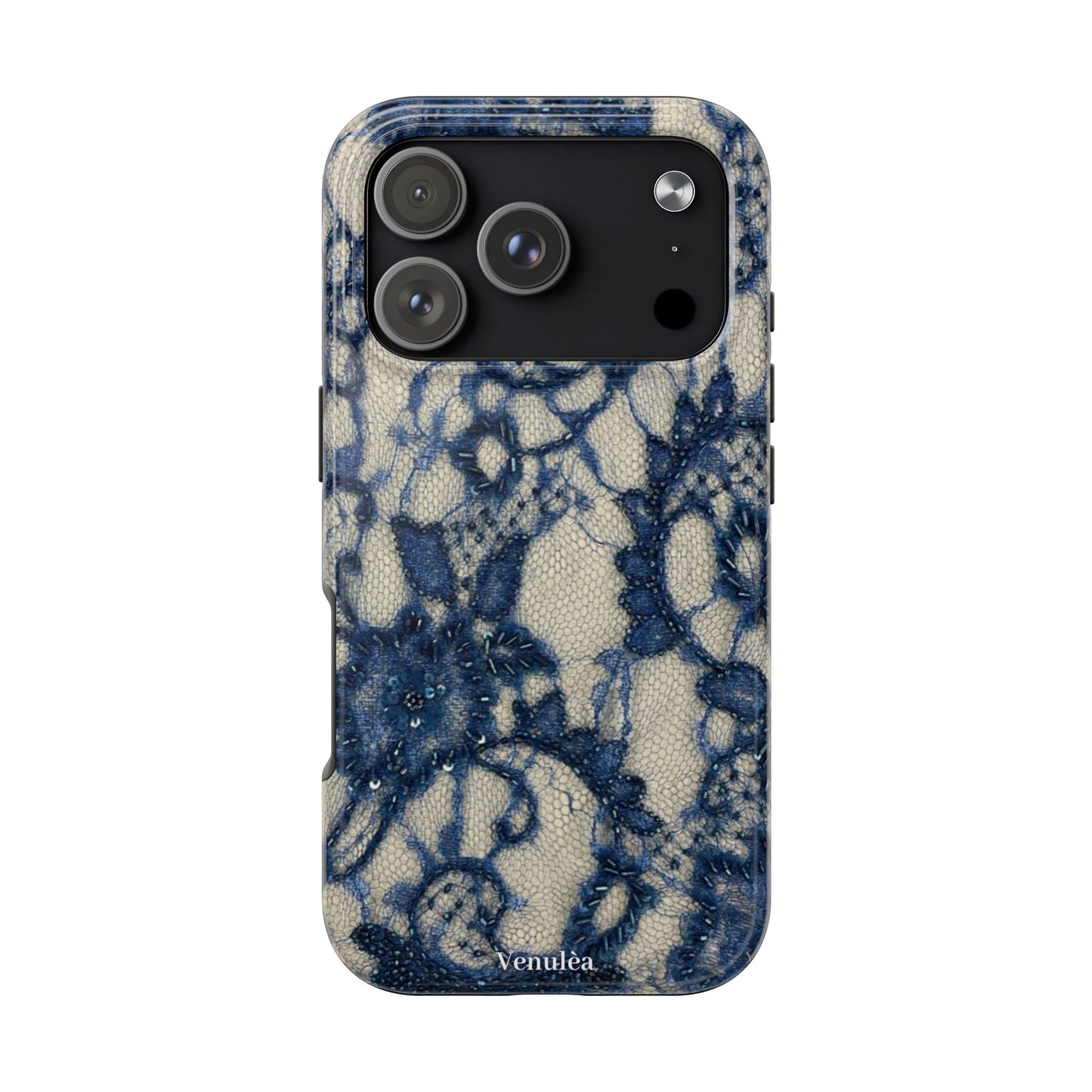 Velunéa Indigo Lace Phone Case