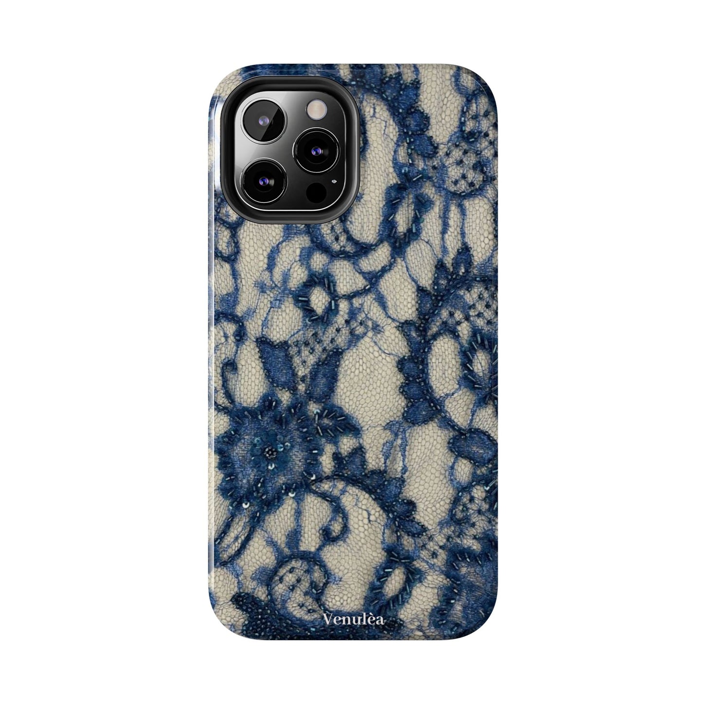 Velunéa Indigo Lace Phone Case