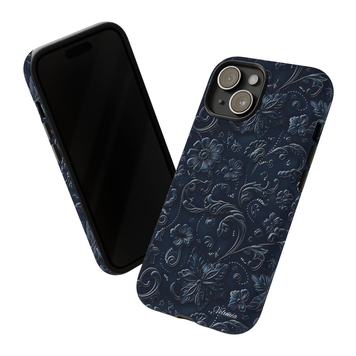 Velunéa Noir Floral Phone Case