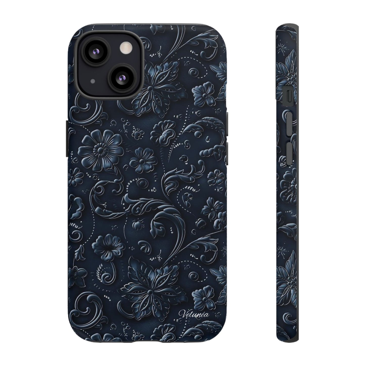 Velunéa Noir Floral Phone Case