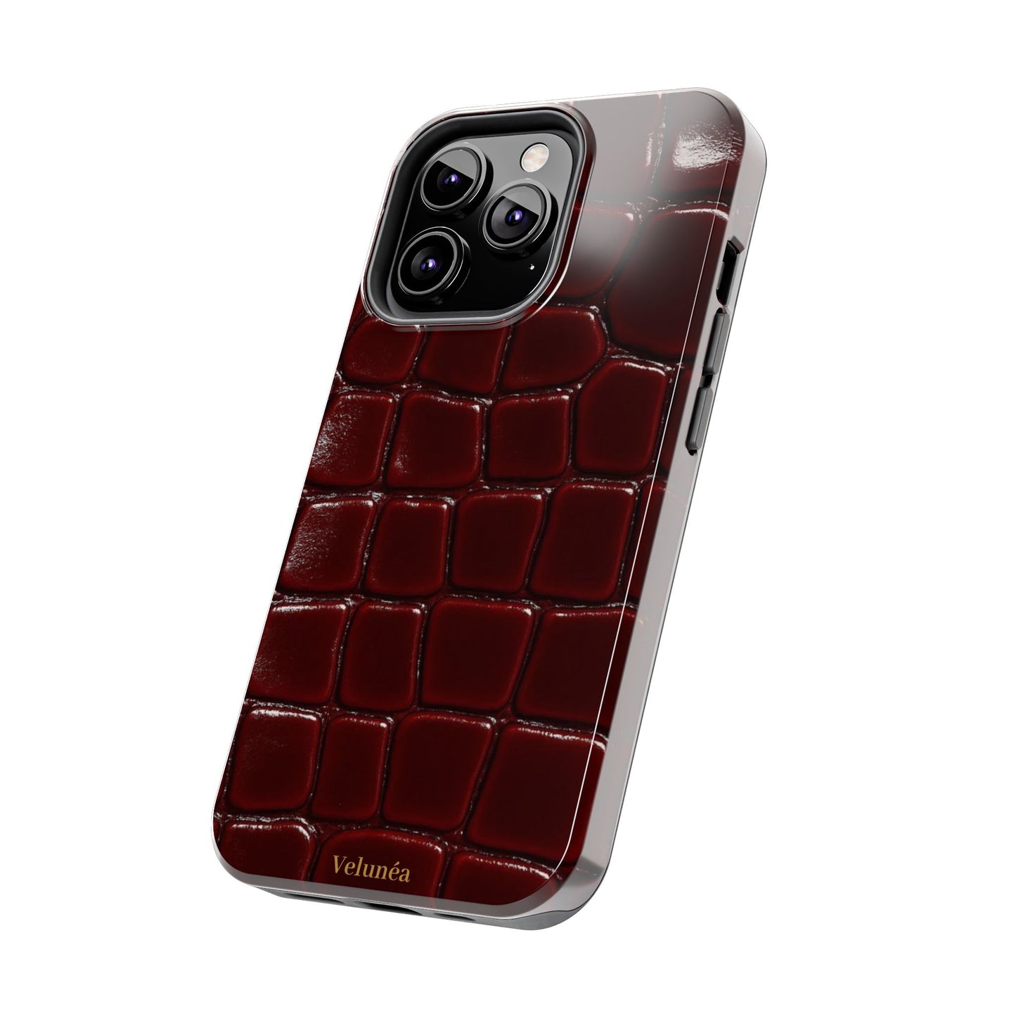 Velunéa Rouge Croc Phone Case