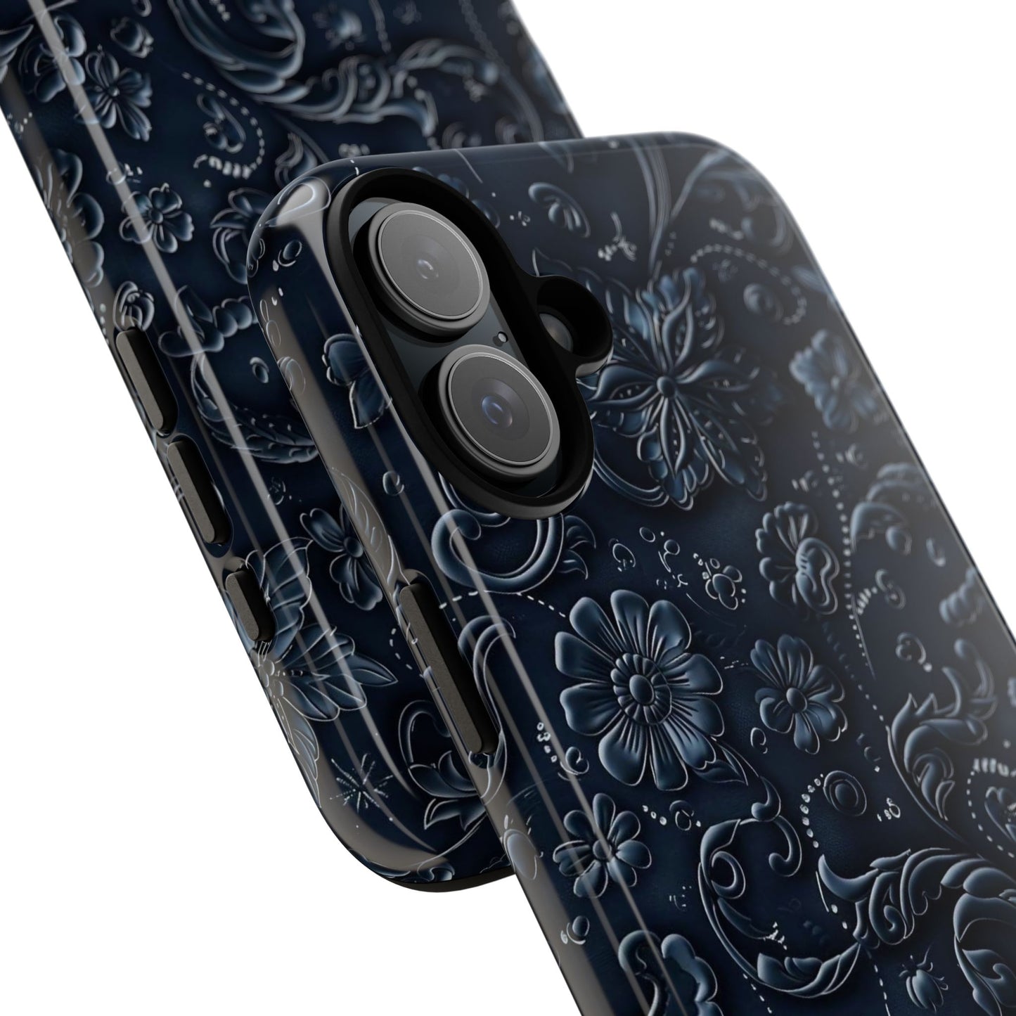 Velunéa Noir Floral Phone Case