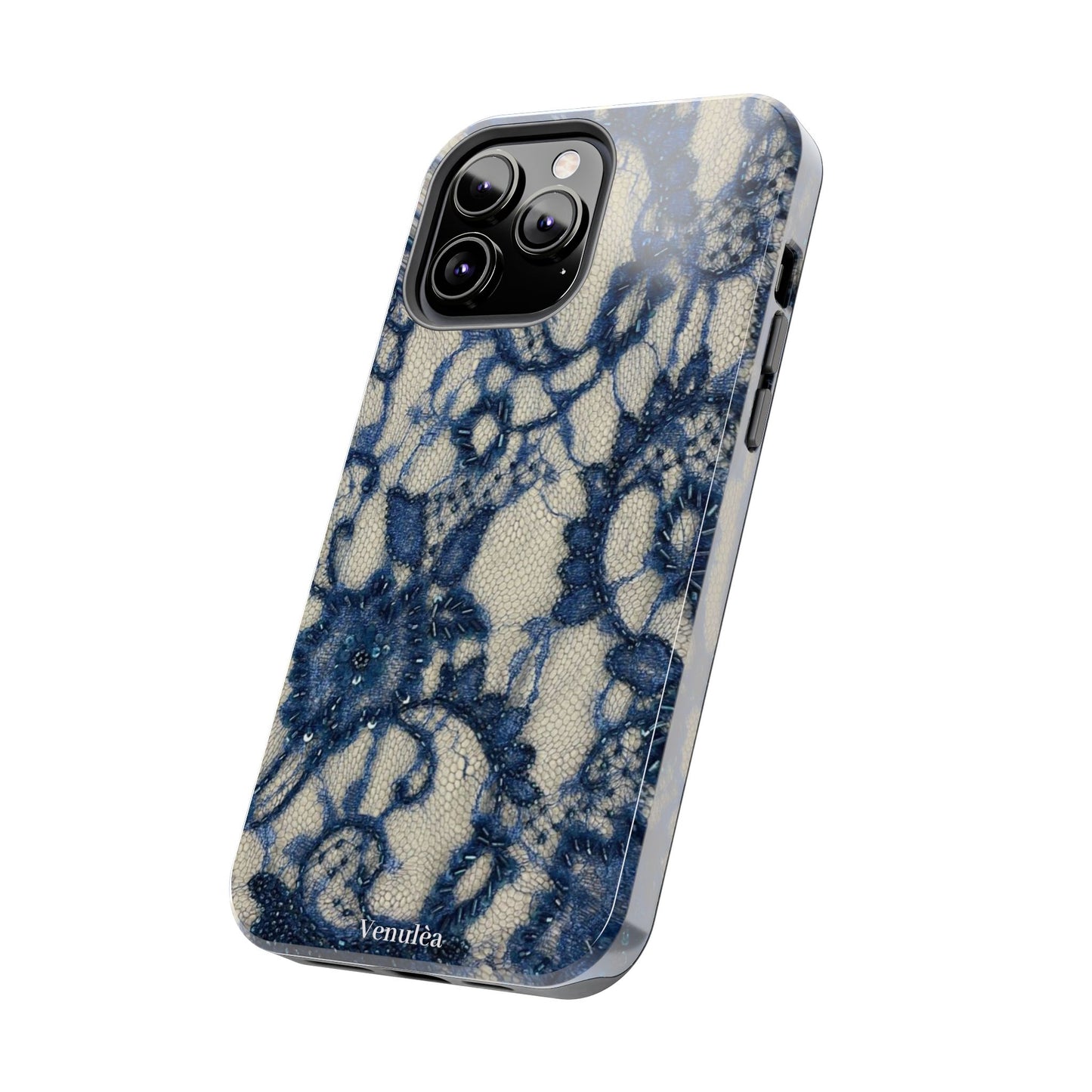 Velunéa Indigo Lace Phone Case