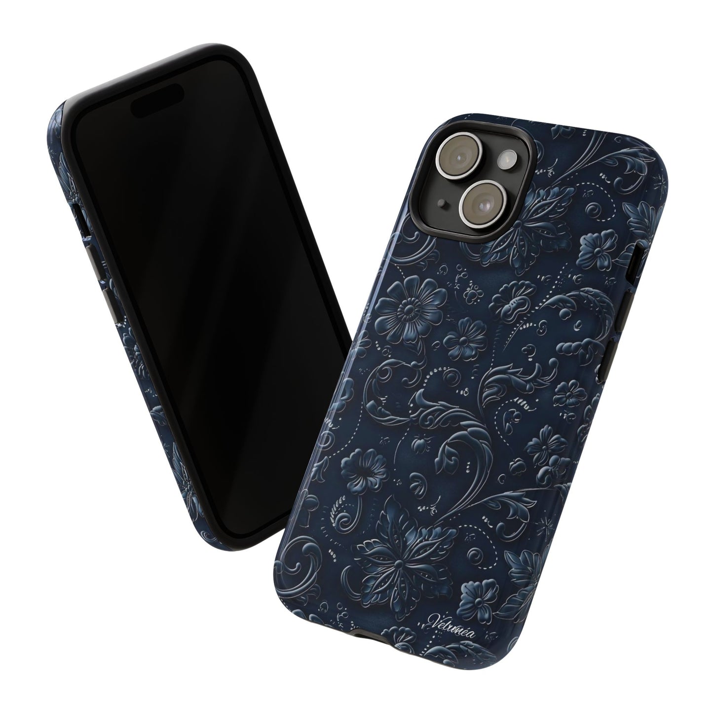 Velunéa Noir Floral Phone Case