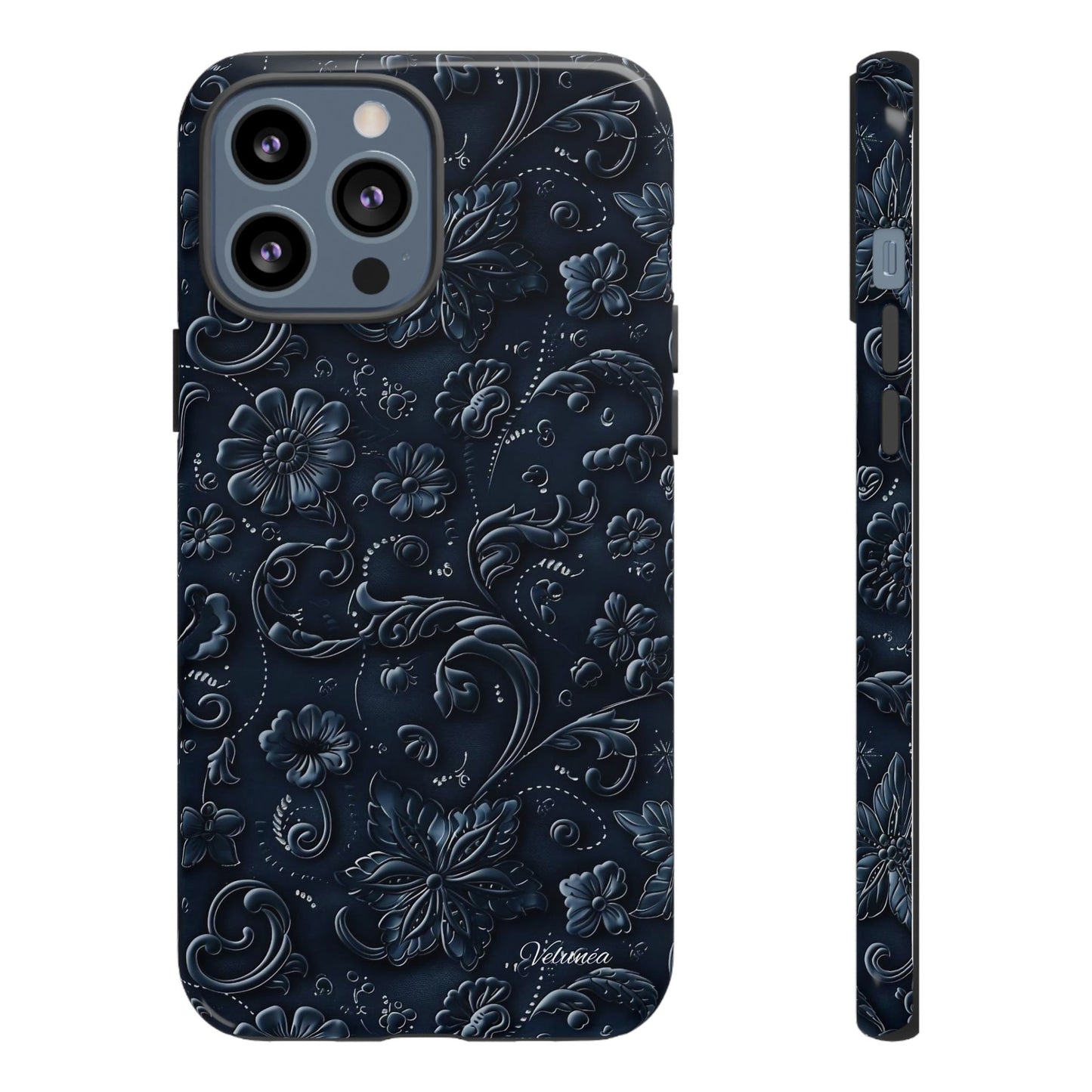 Velunéa Noir Floral Phone Case