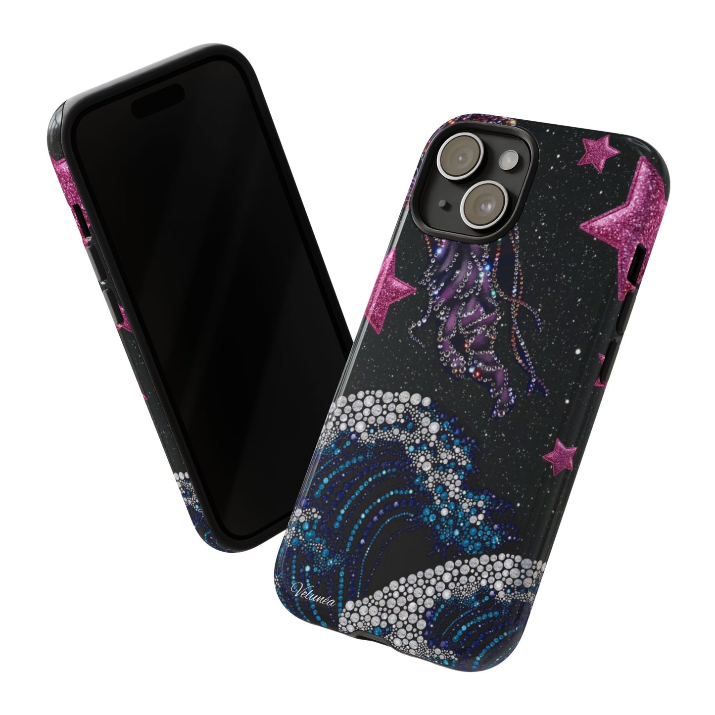 Velunéa Cosmic Waves Phone Case