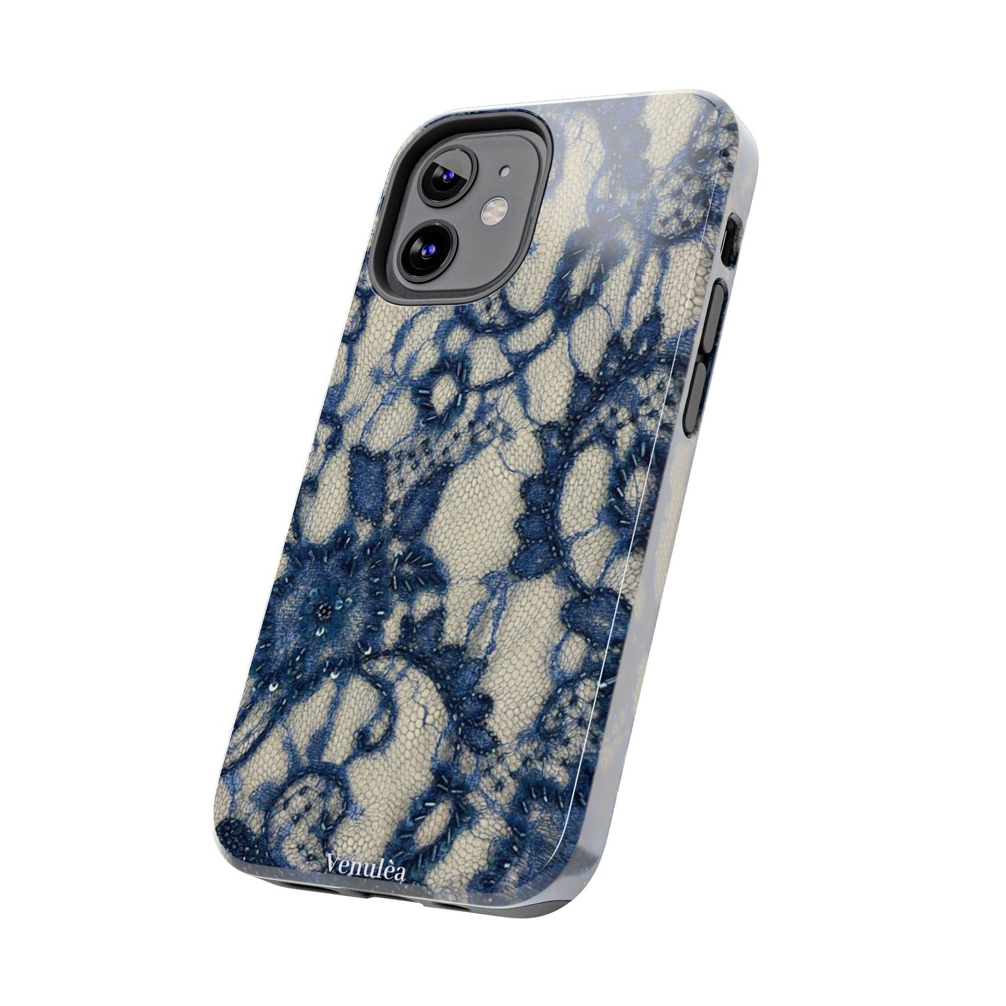 Velunéa Indigo Lace Phone Case
