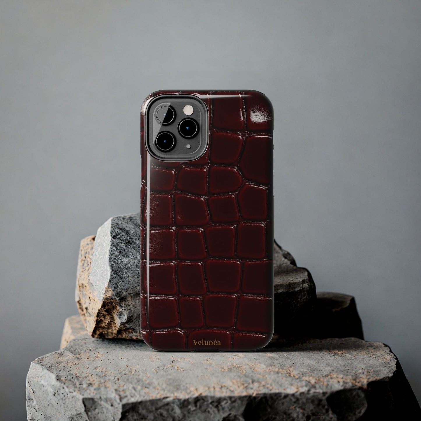 Velunéa Rouge Croc Phone Case
